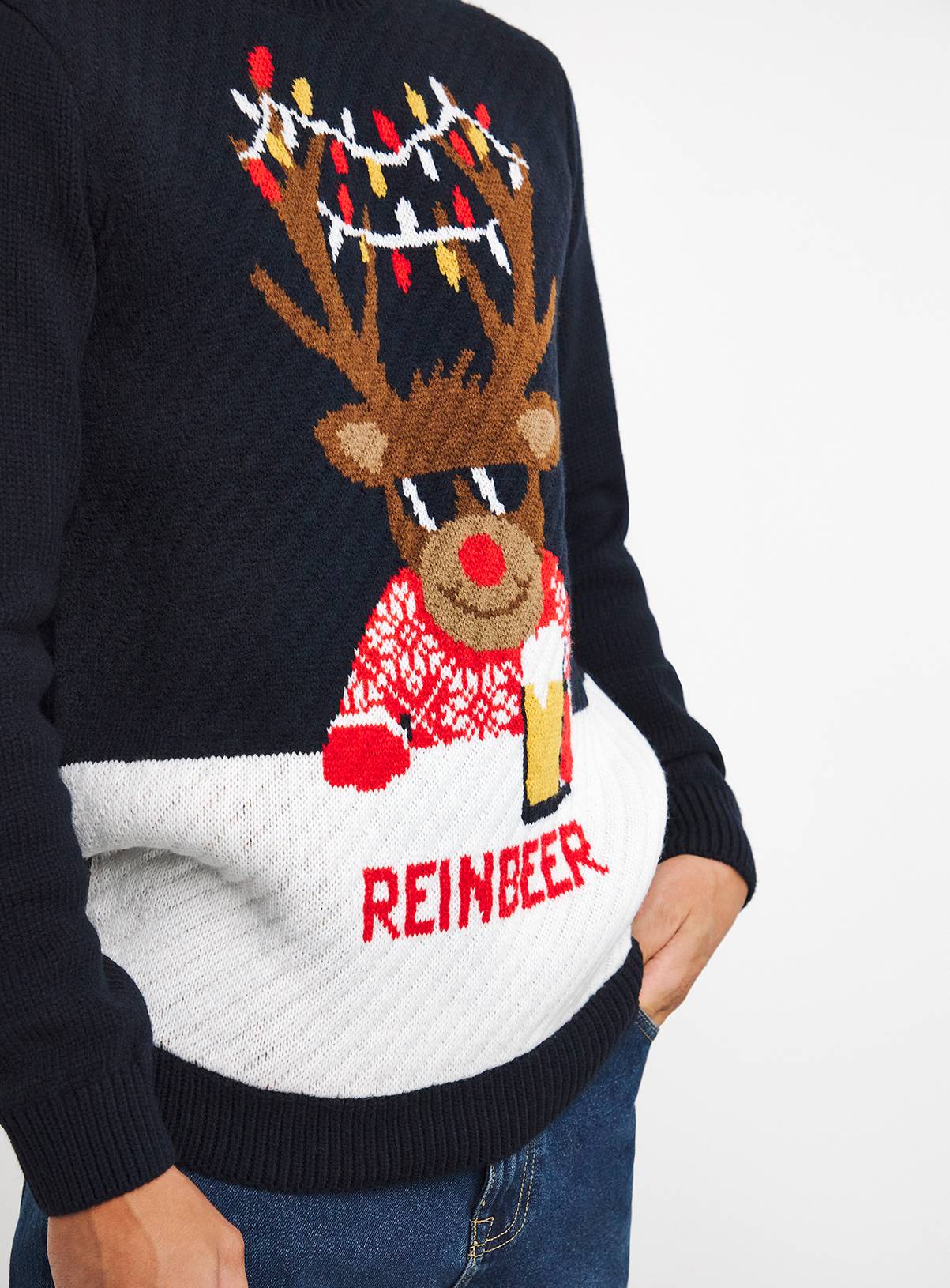 JACAMO Reinbeer Christmas Jumper 1XL - Image 4