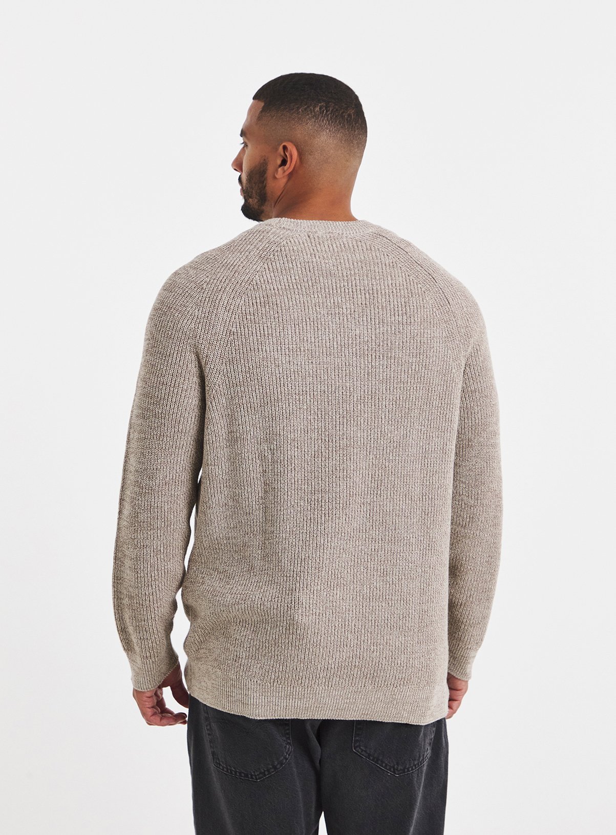 JACAMO Cotton Twist Crew Neck Jumper L - Image 2 thumbnail