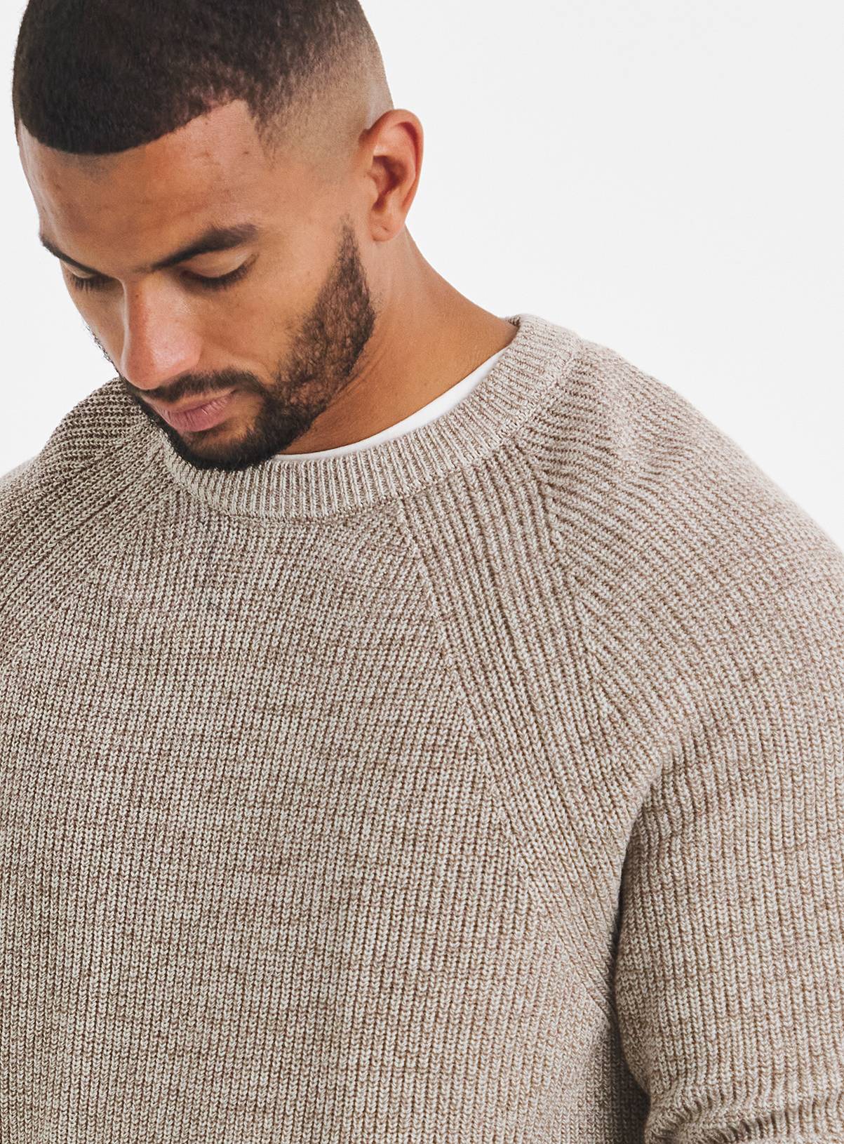 JACAMO Cotton Twist Crew Neck Jumper L - Image 3