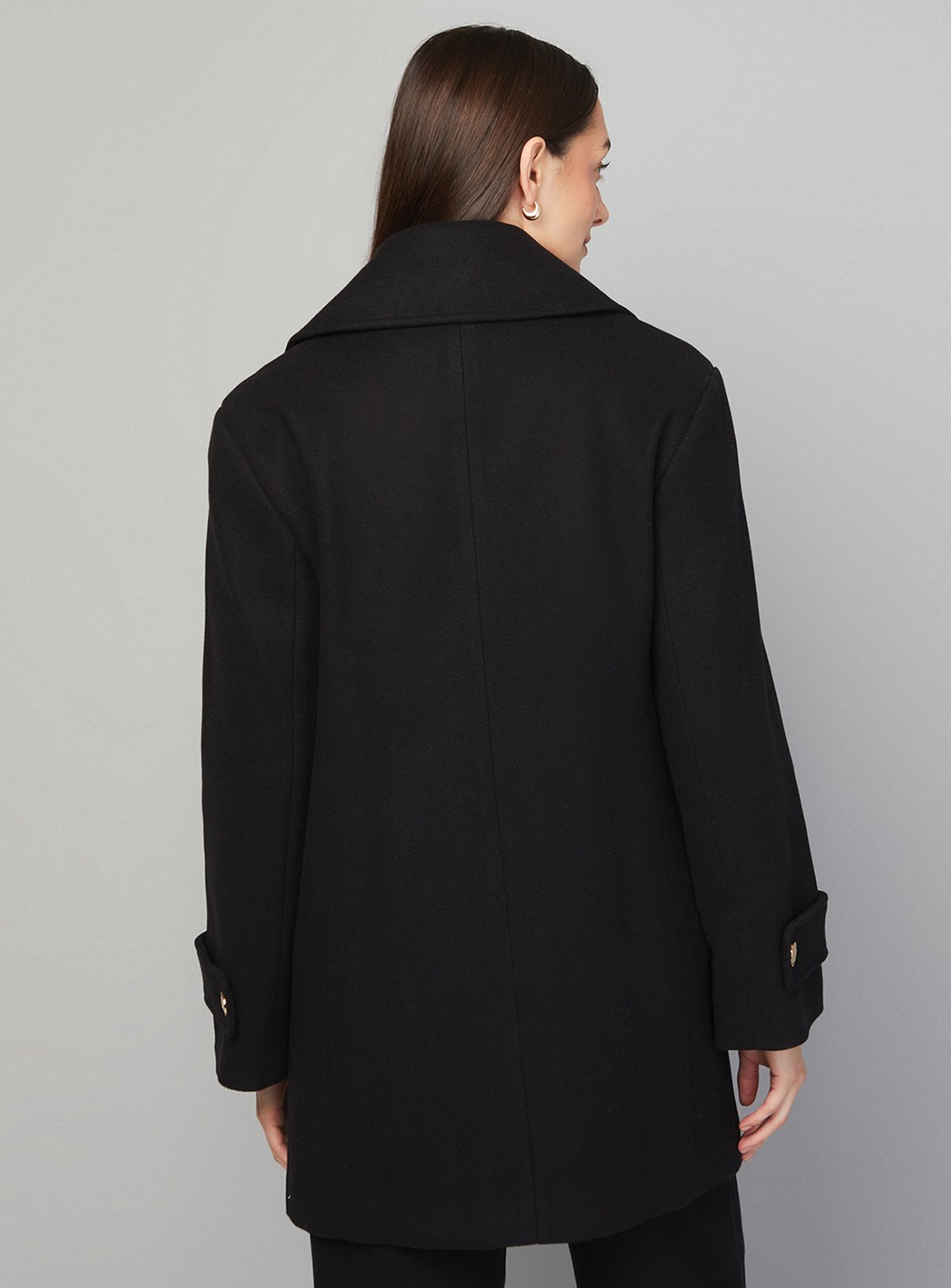 WALLIS Mid Length Double Breasted Coat 16 - Image 3 thumbnail