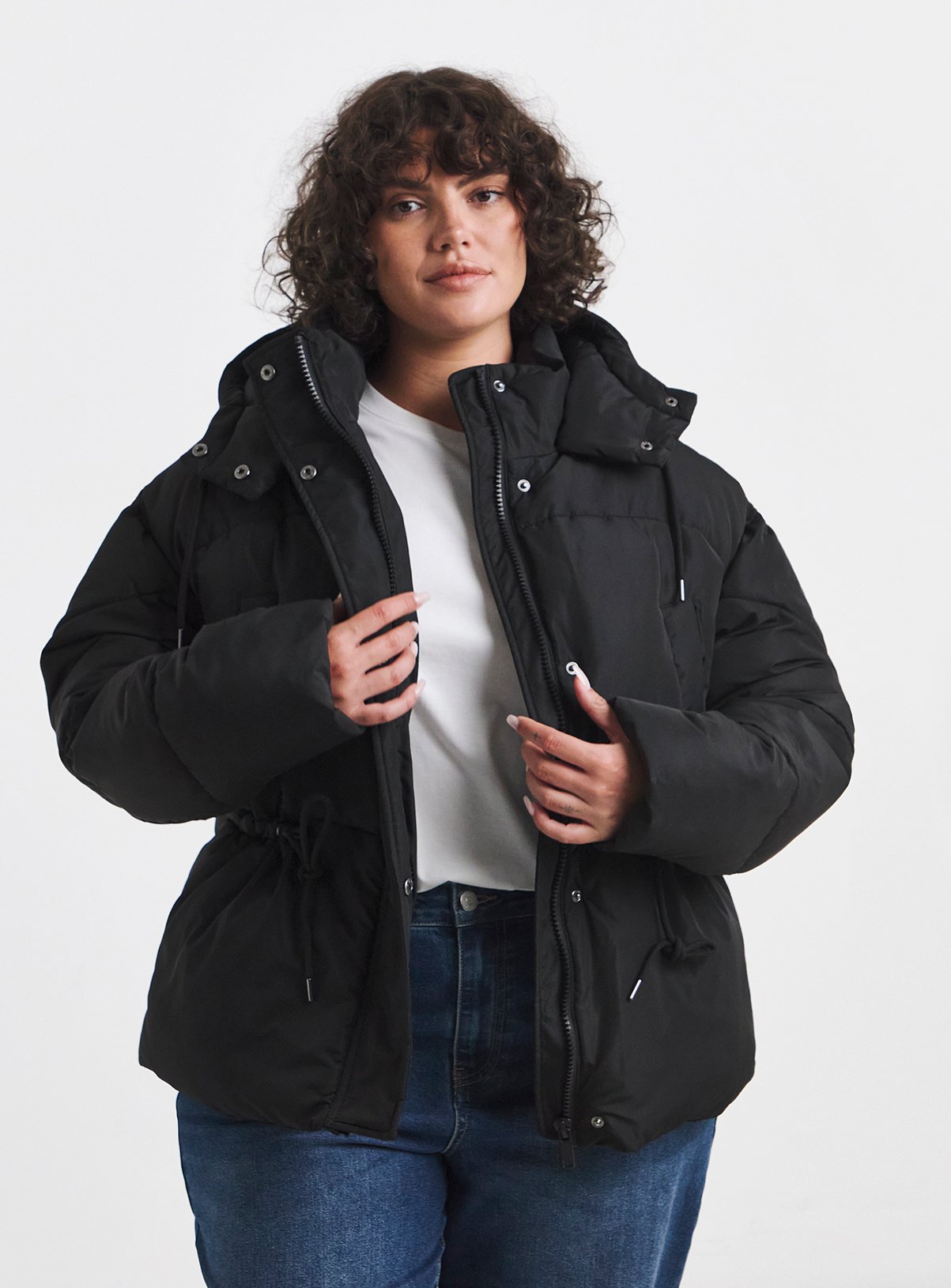 SIMPLY BE Short Padded Coat 18 - Image 1 thumbnail