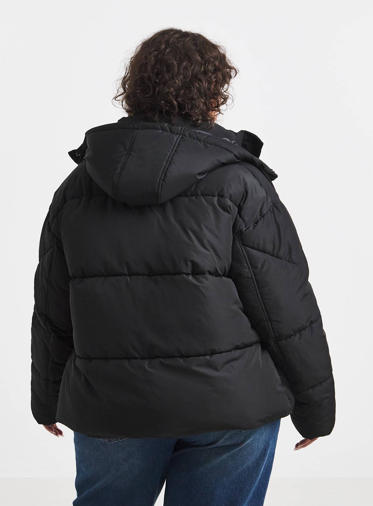 SIMPLY BE Short Padded Coat 18 - Image 2