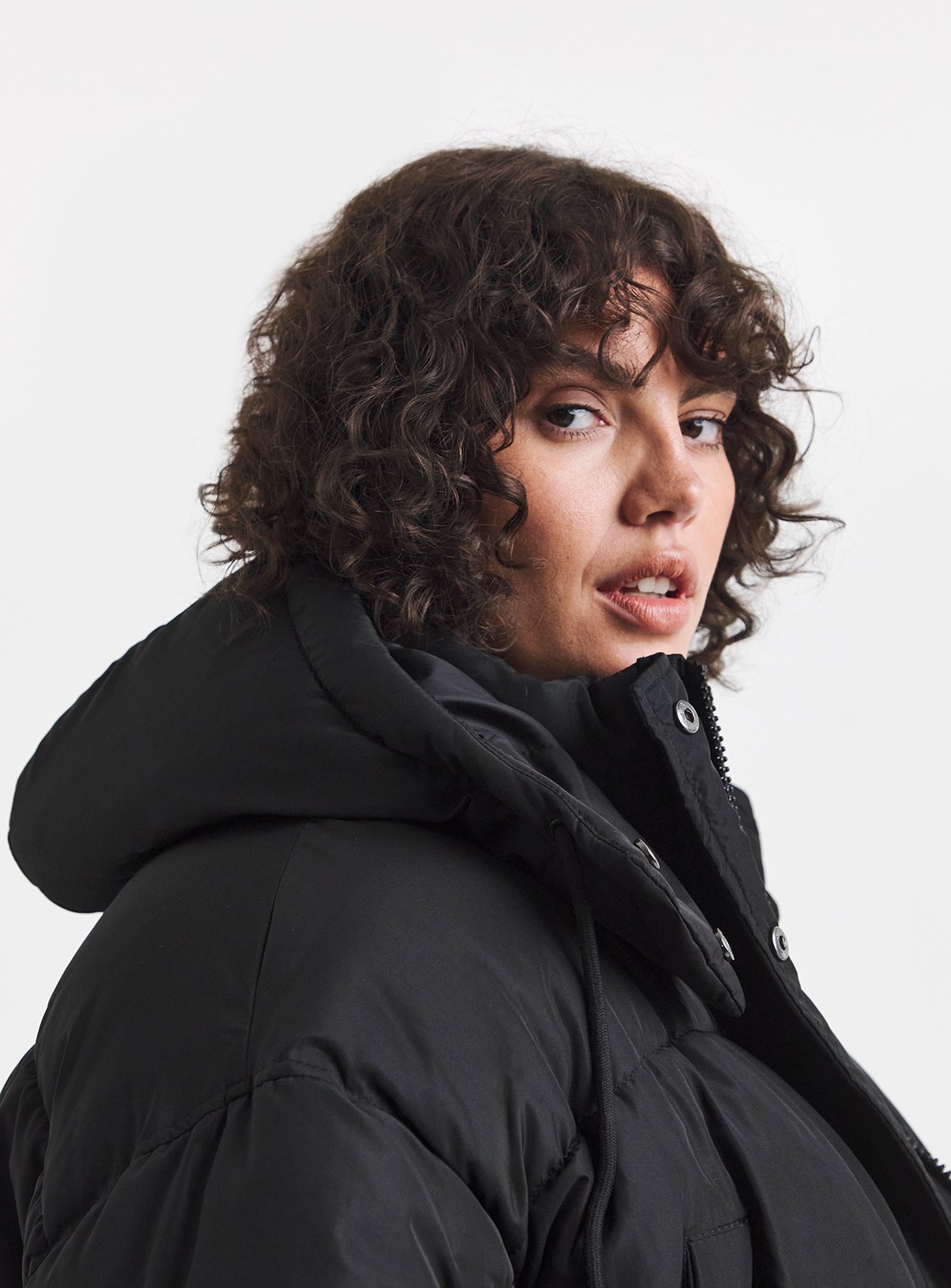 SIMPLY BE Short Padded Coat 18 - Image 4 thumbnail