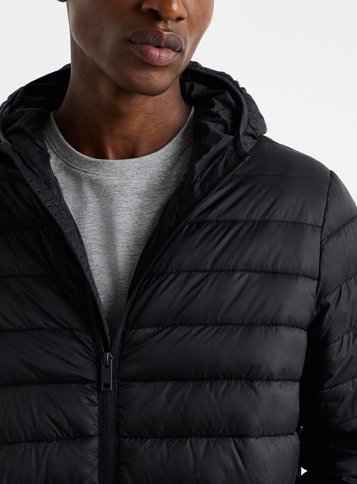 JACAMO Black Lightweight Padded Jacket 2XL - Image 4
