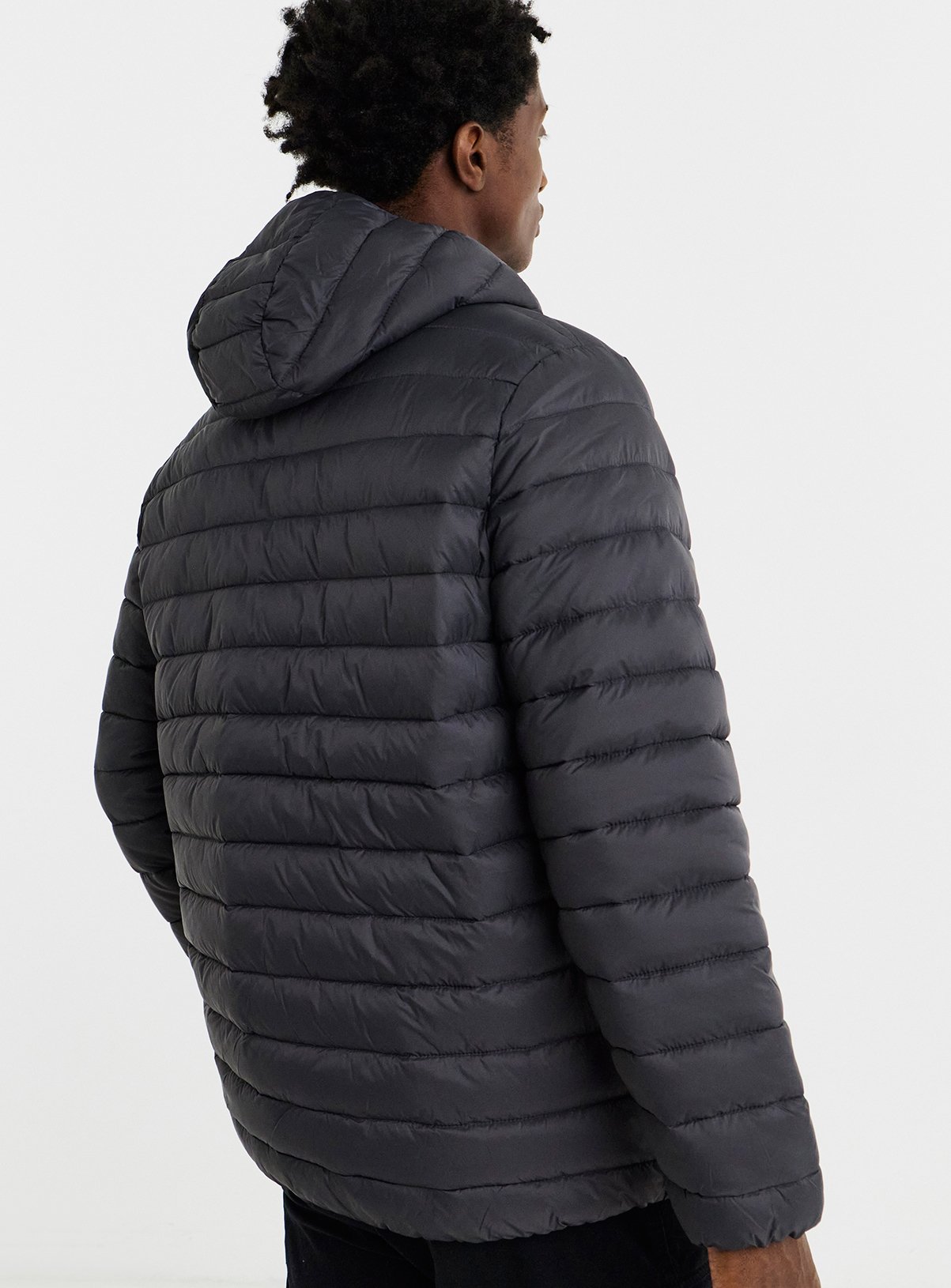 JACAMO Charcoal Lightweight Padded Jacket 3XL - Image 2 thumbnail