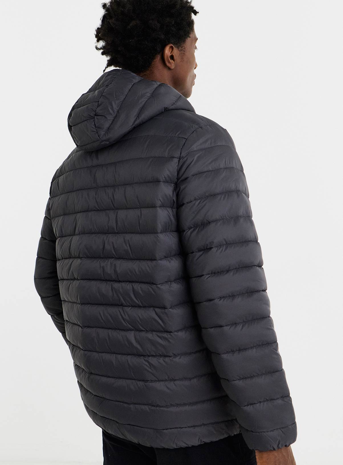 JACAMO Charcoal Lightweight Padded Jacket 3XL - Image 2