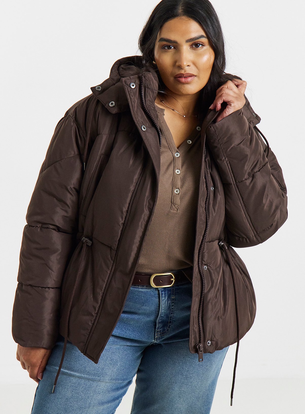SIMPLY BE Short Padded Coat 24 - Image 3 thumbnail