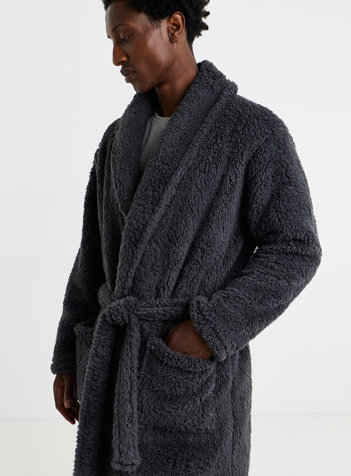 JACAMO Fleece Dressing Gown 2XL - Image 3 thumbnail