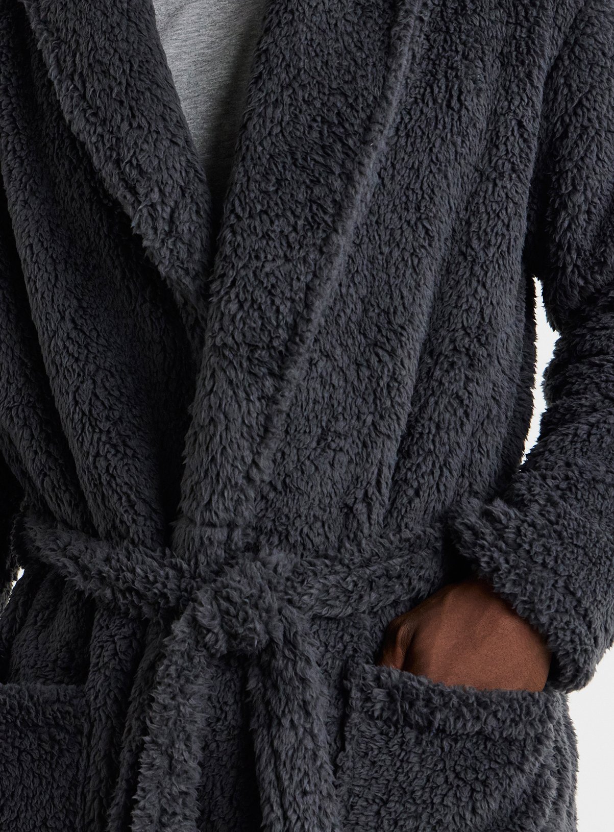 JACAMO Fleece Dressing Gown 2XL - Image 4 thumbnail