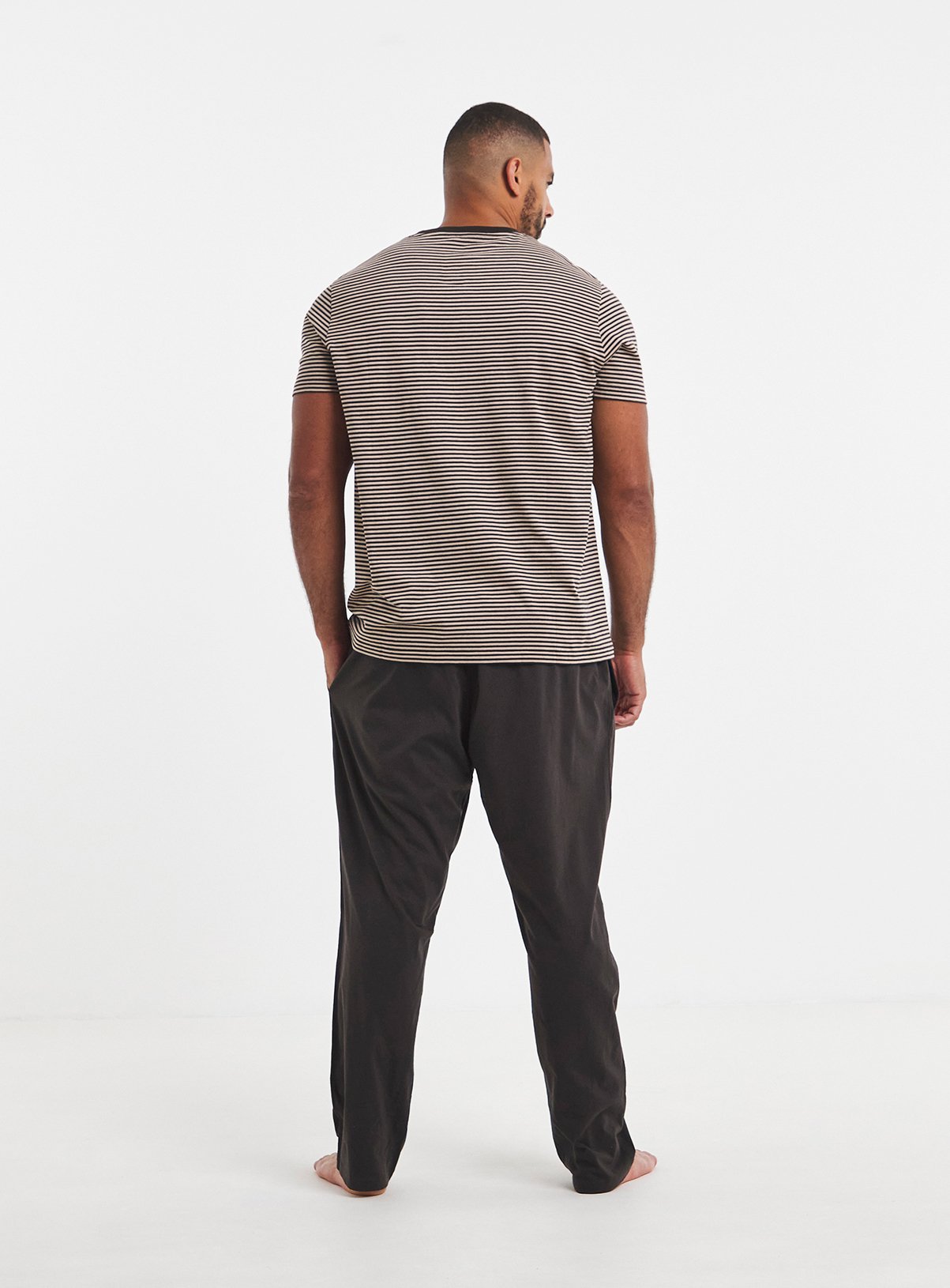 JACAMO 2 Pack Stripe Pyjama Set 3XL - Image 2 thumbnail