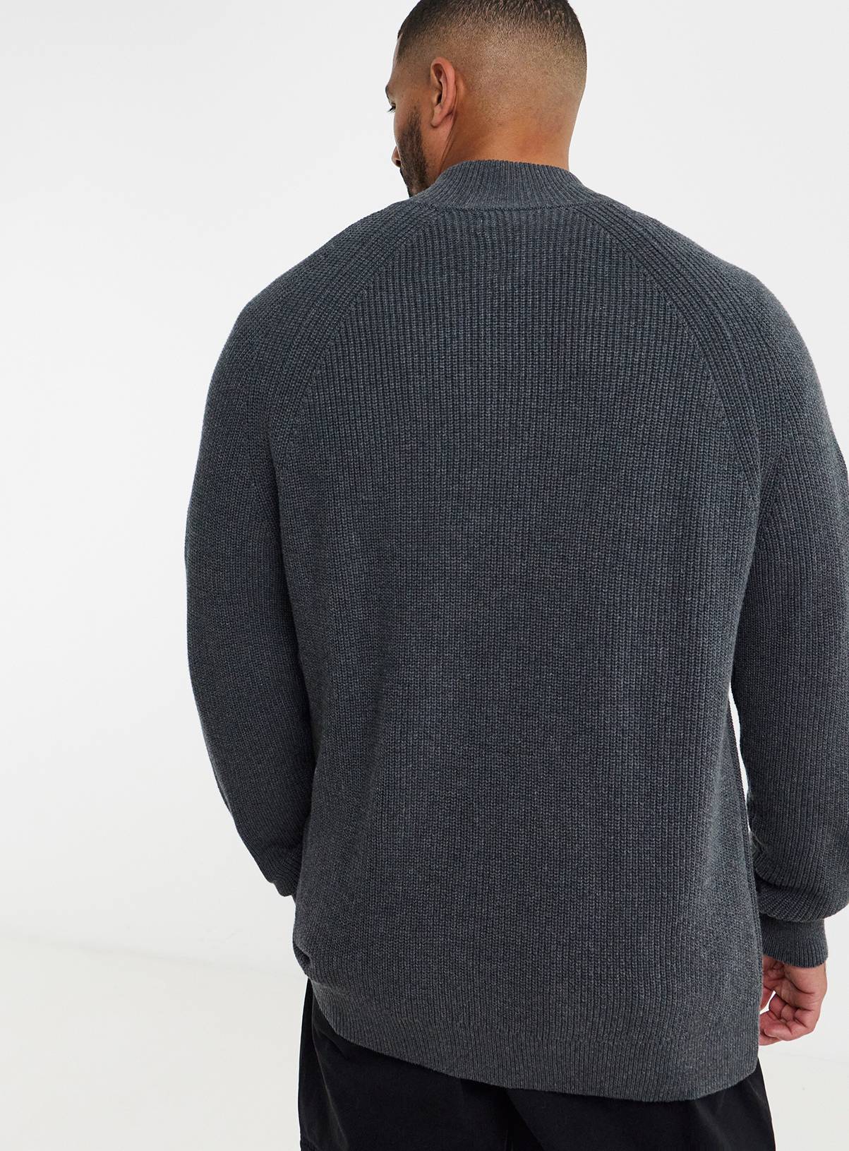JACAMO Fisherman Knitted Zip Cardigan 3XL - Image 2