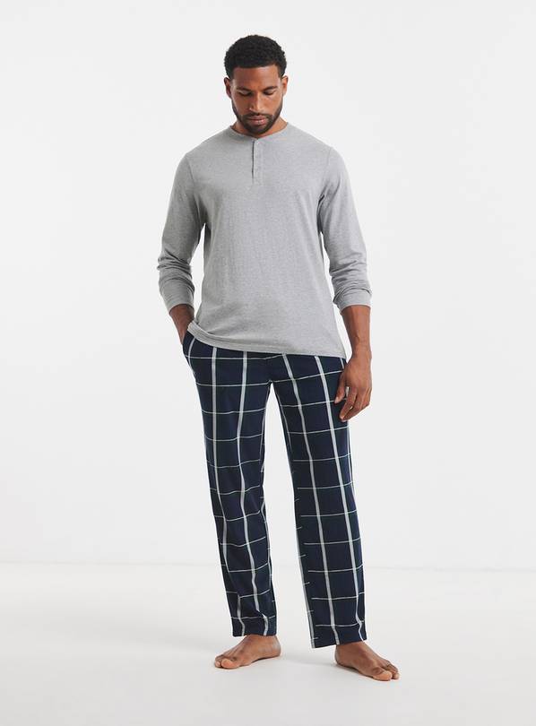 JACAMO Check Fleece Pyjama Set 3XL