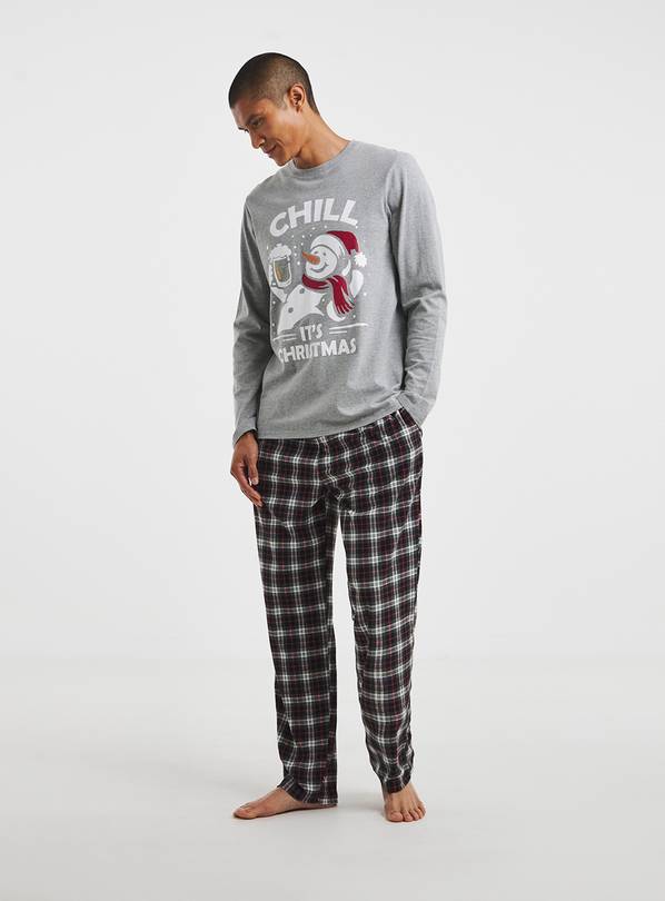 JACAMO Graphic Christmas Pyjama Set L