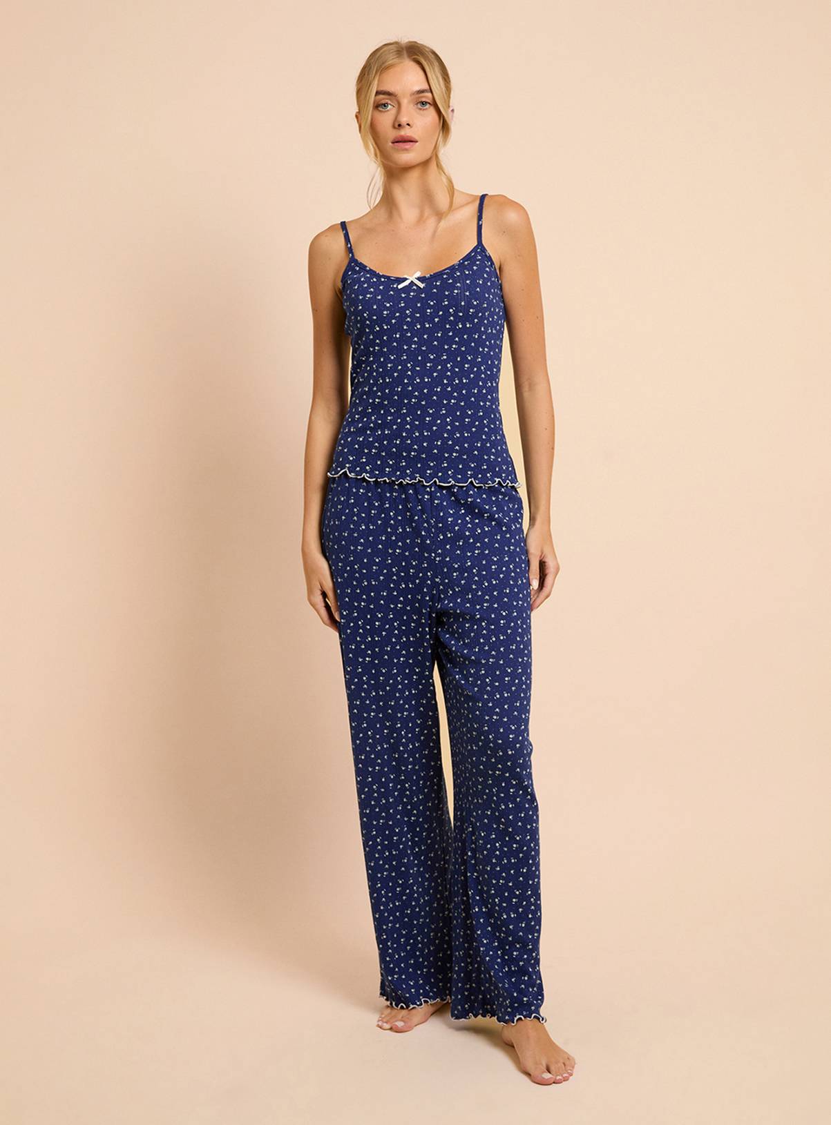 DOROTHY PERKINS Pointelle Jersey Pyjama Set XL - Image 2