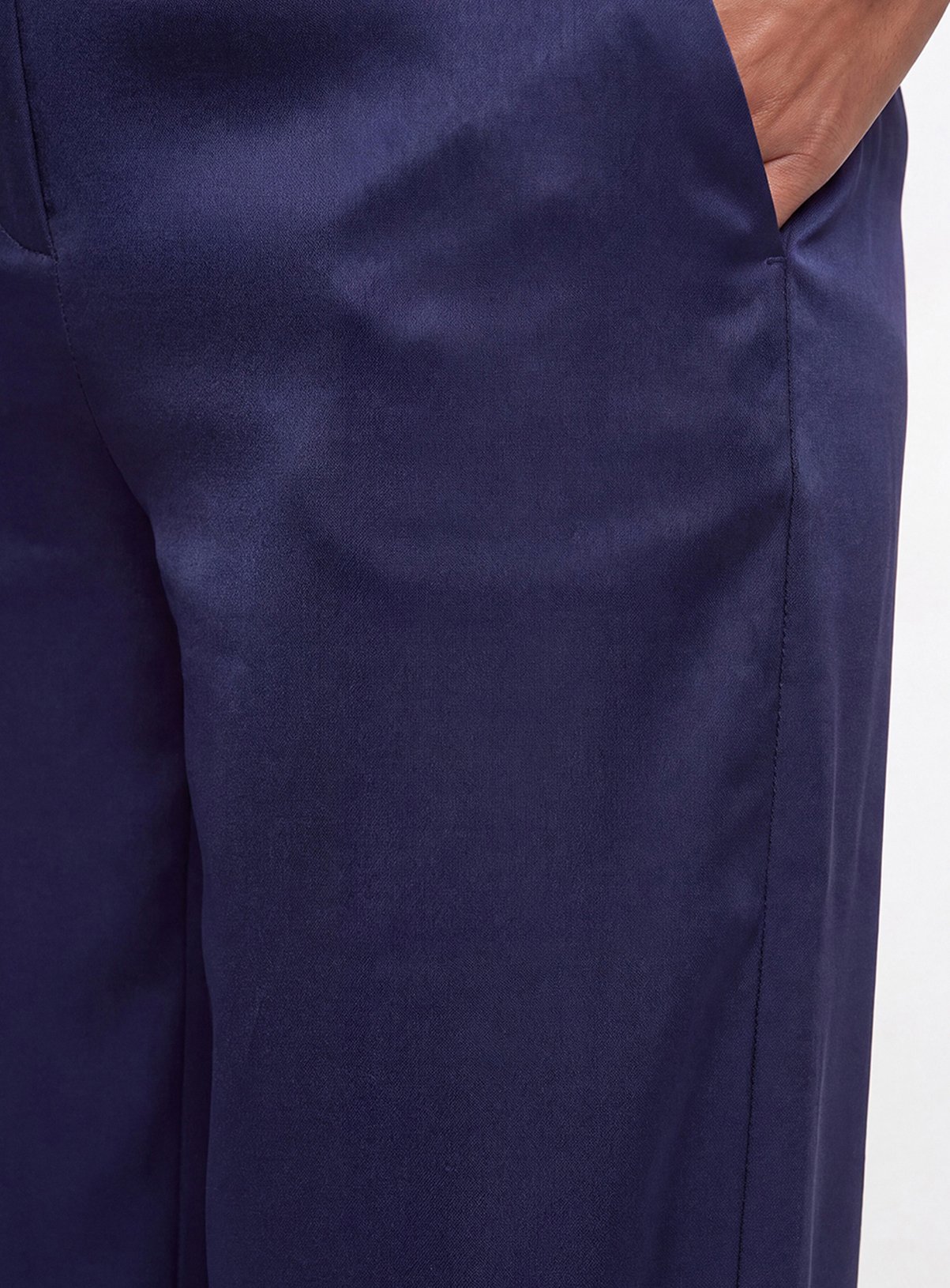 WALLIS Satin Wide Leg Trouser 20 - Image 3 thumbnail