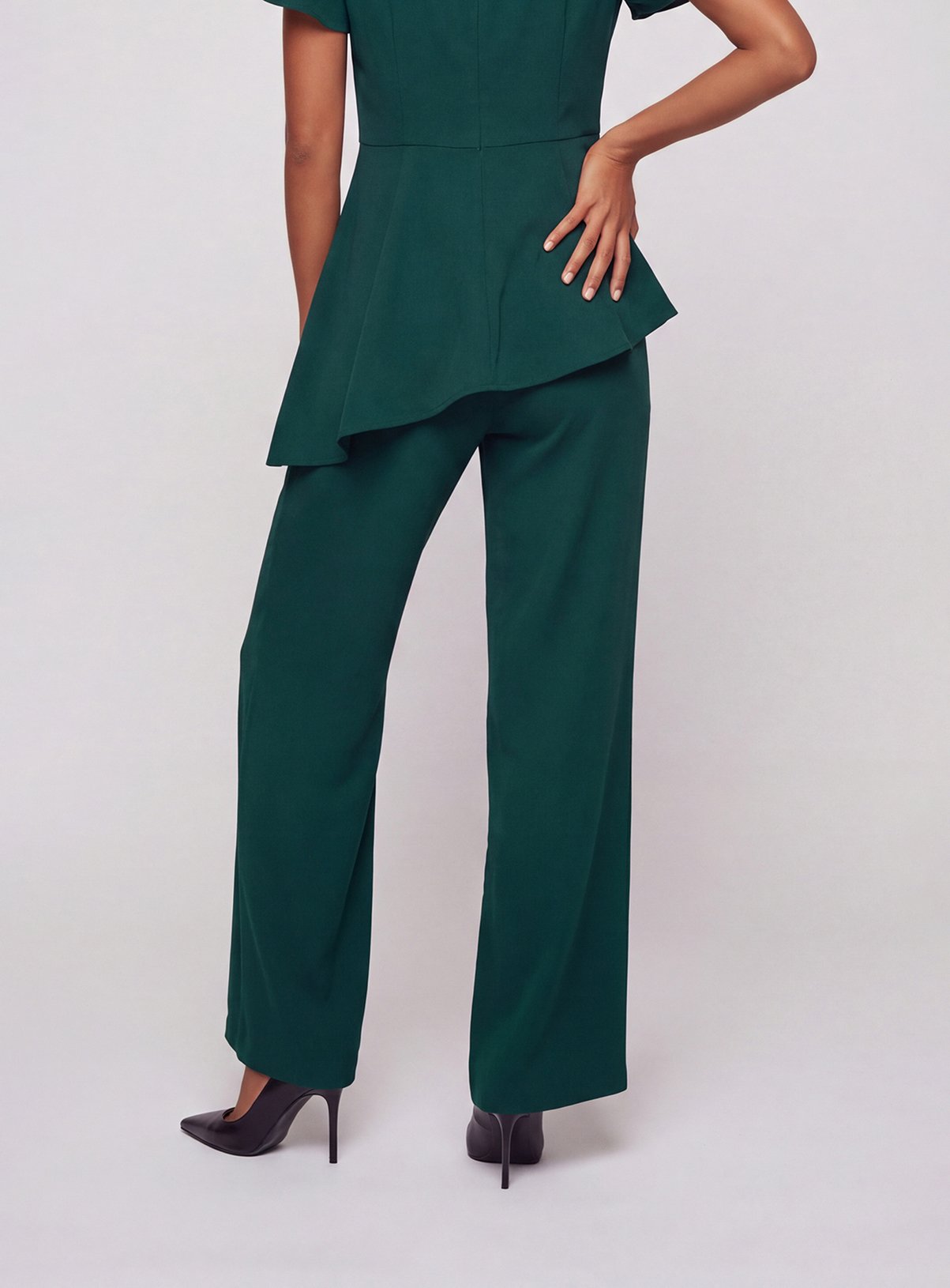 PRINCIPLES Signature Crepe Pleat Detail Trouser 10 - Image 2 thumbnail