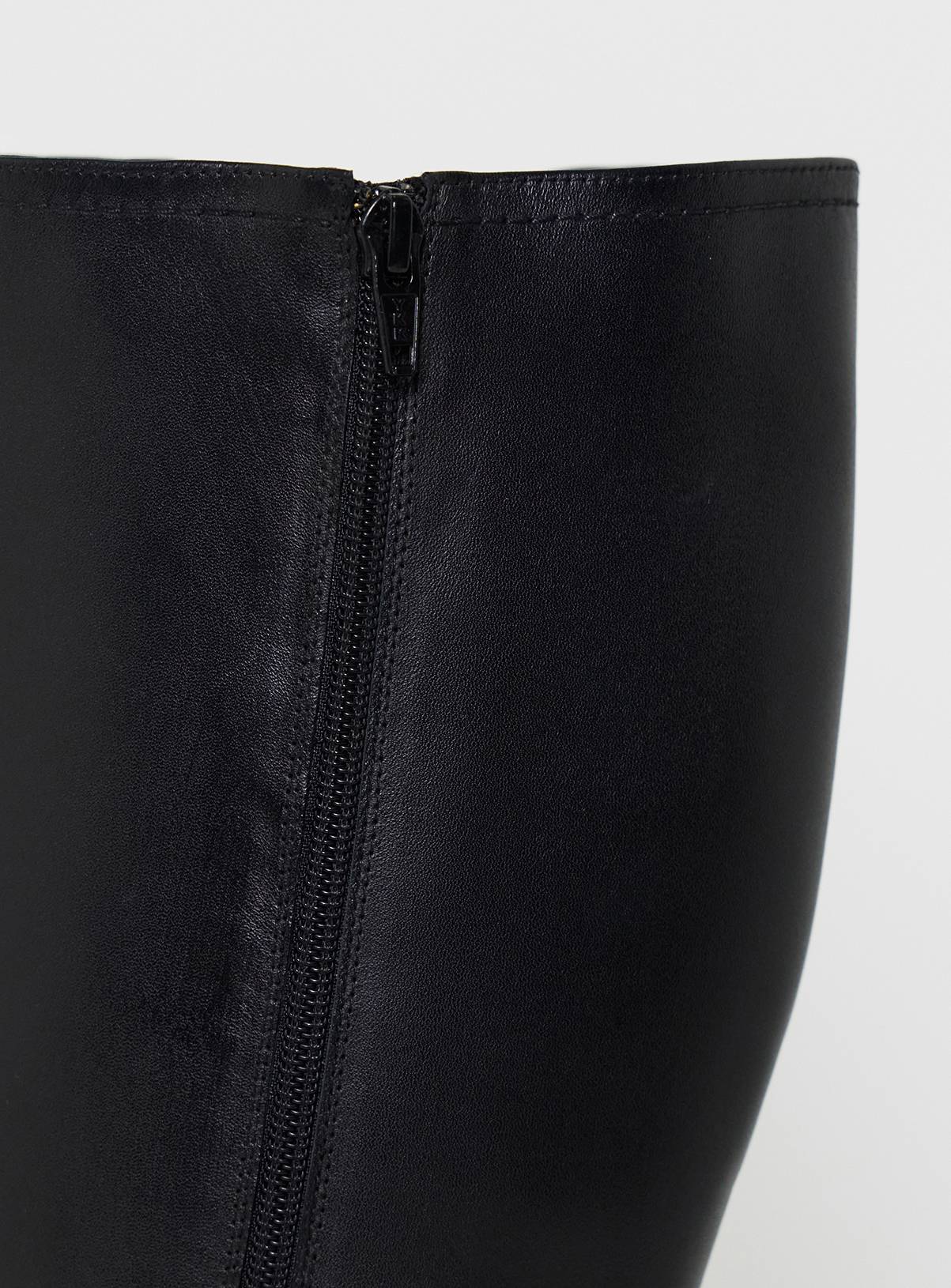 JD WILLIAMS Leather Knee High Chelsea Boot Wide Fit 7 - Image 4