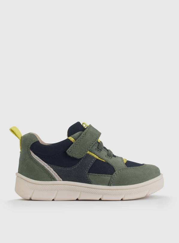 START-RITE Stride Khaki Nubuck Mix Trainer 4 Infant