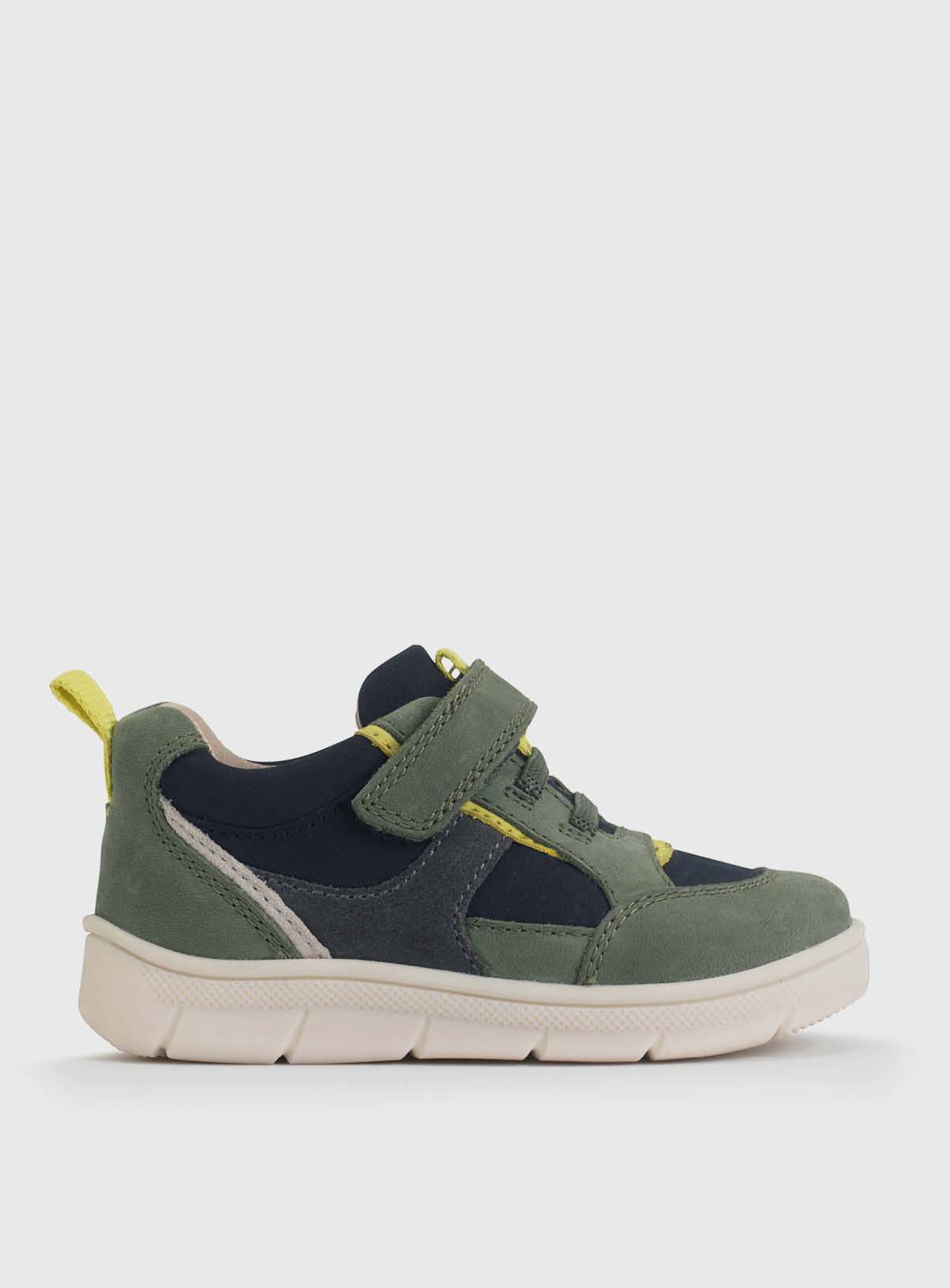 START-RITE Stride Khaki Nubuck Mix Trainer 10.5 Infant - Image 1