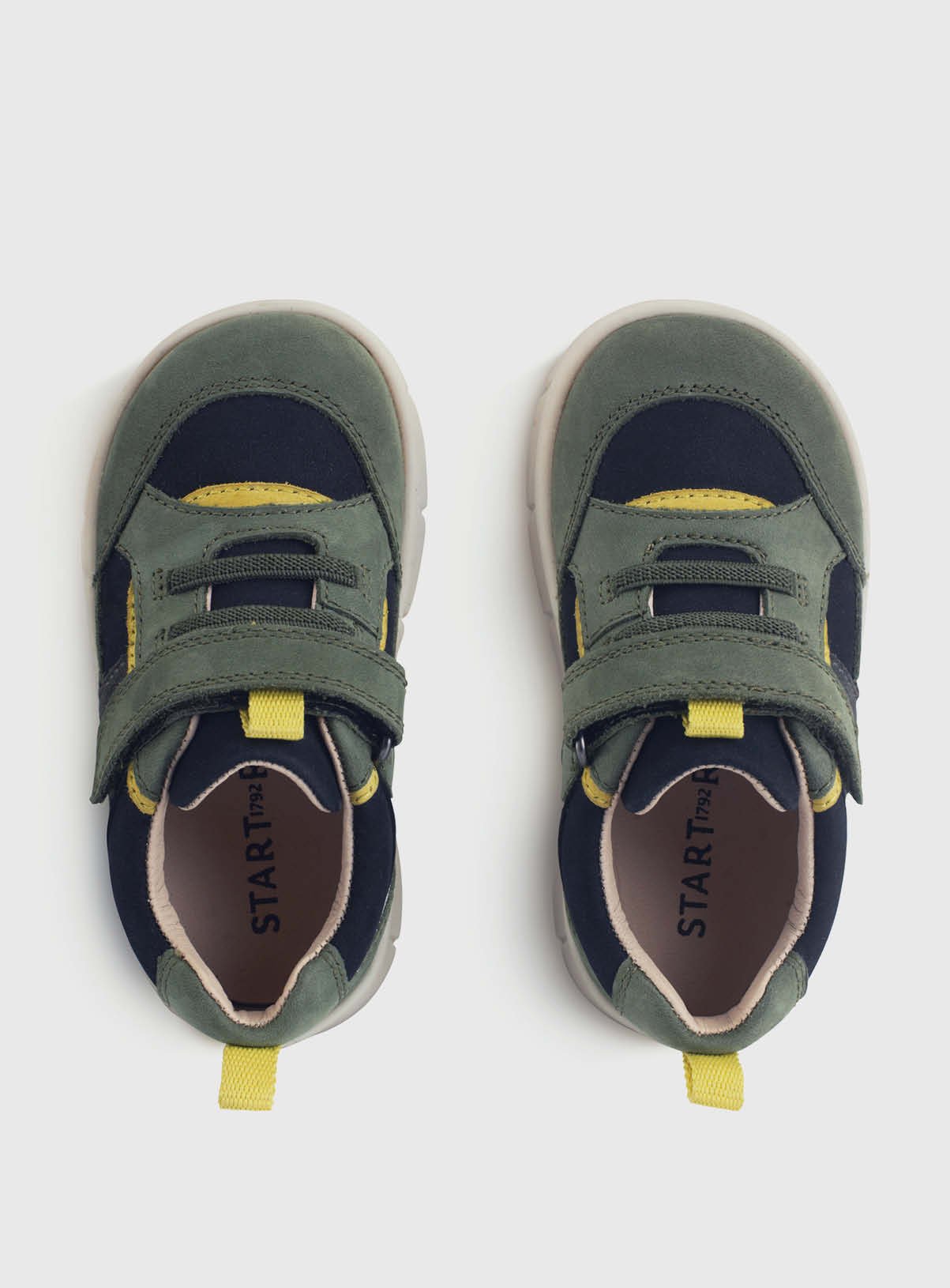 START-RITE Stride Khaki Nubuck Mix Trainer 10.5 Infant - Image 2 thumbnail