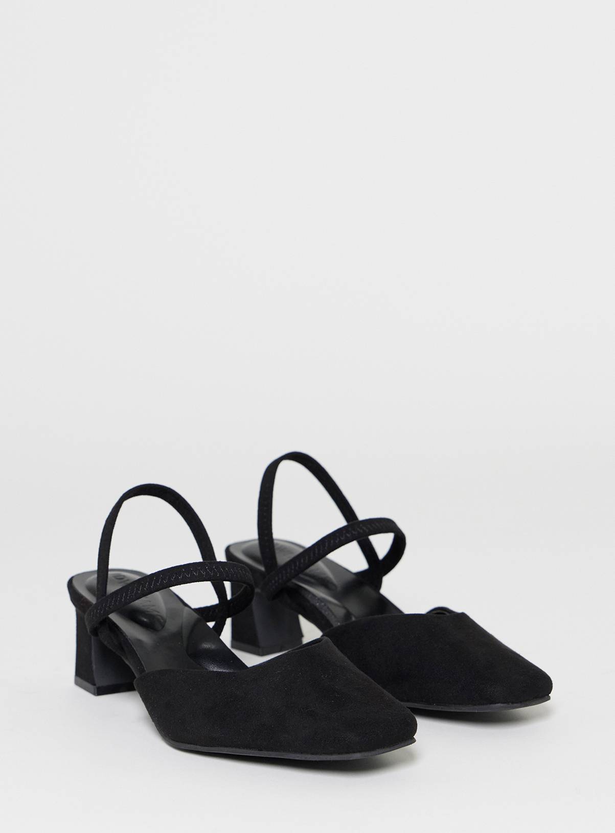 JD WILLIAMS Slingback Block Heel Shoe Wide Fit 8 - Image 2