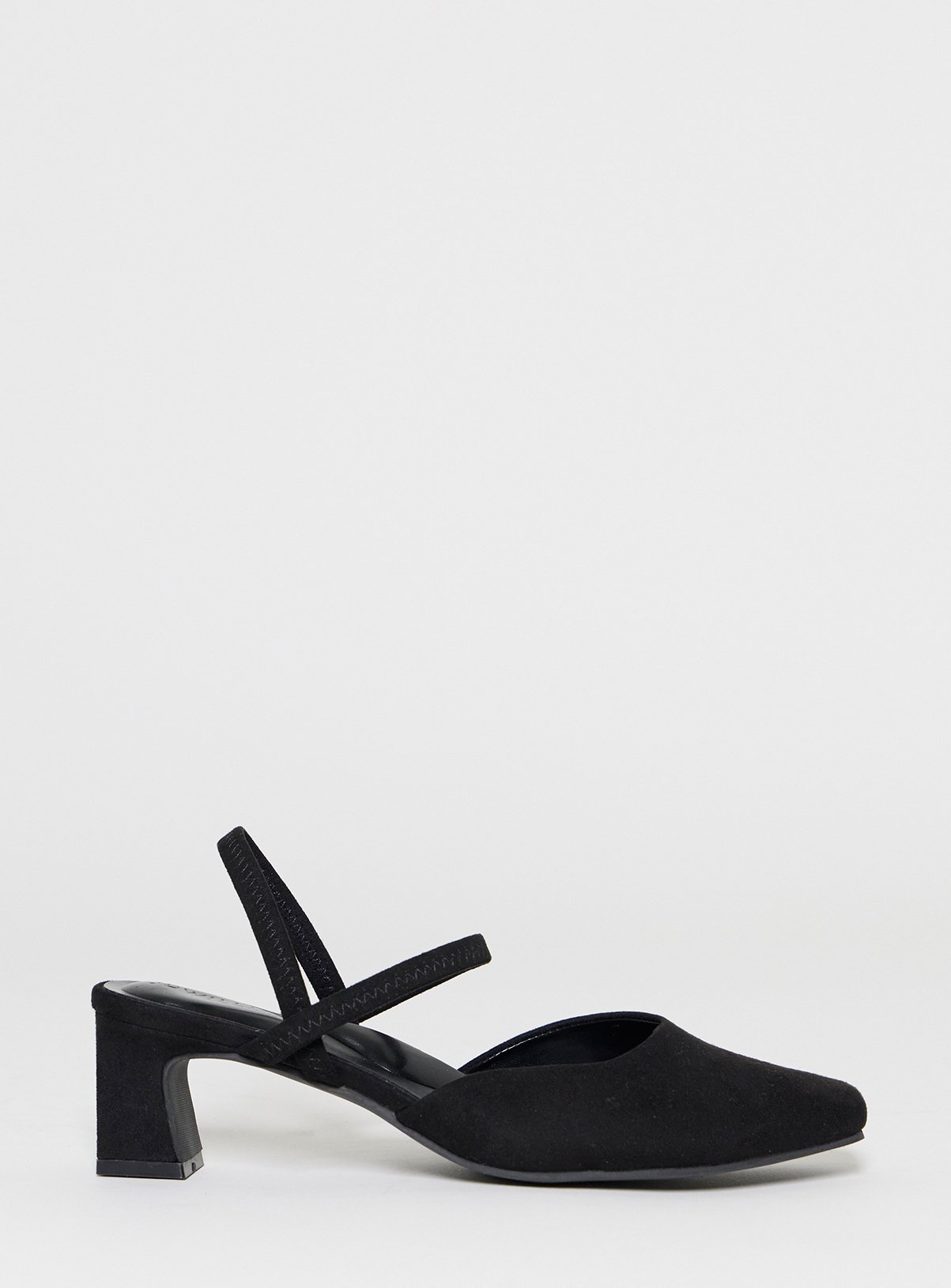JD WILLIAMS Slingback Block Heel Shoe Wide Fit 8 - Image 3 thumbnail