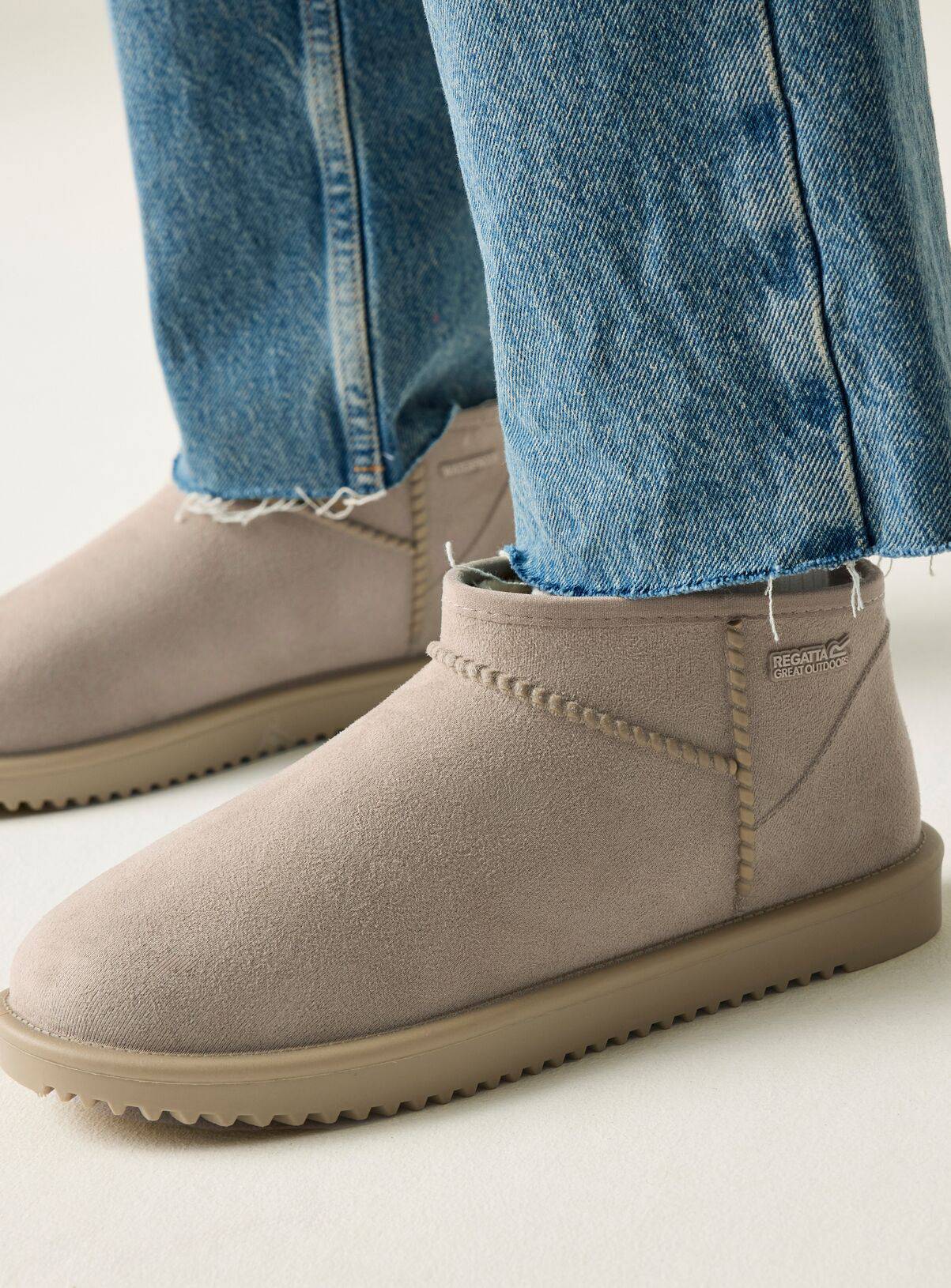 REGATTA Risley Short Waterproof Boots Beige 5 - Image 2