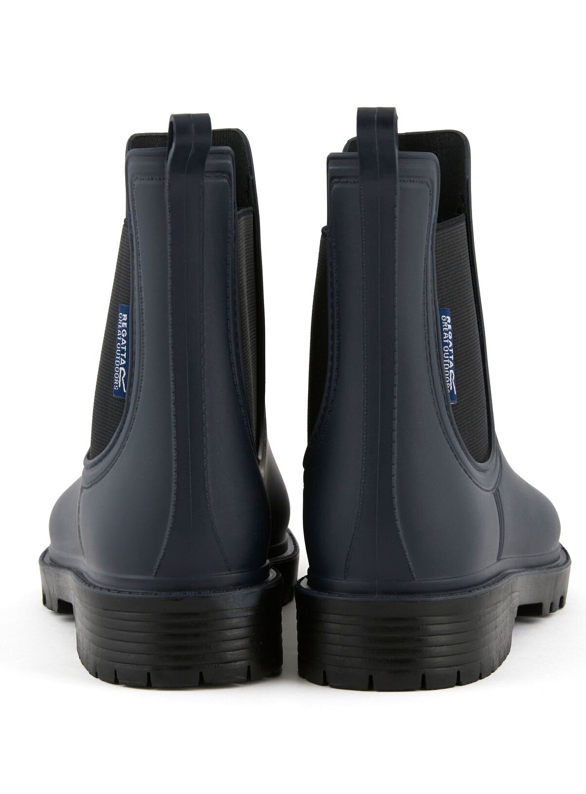 REGATTA Womens Harriett II Ankle Wellies Navy 4 - Image 4 thumbnail