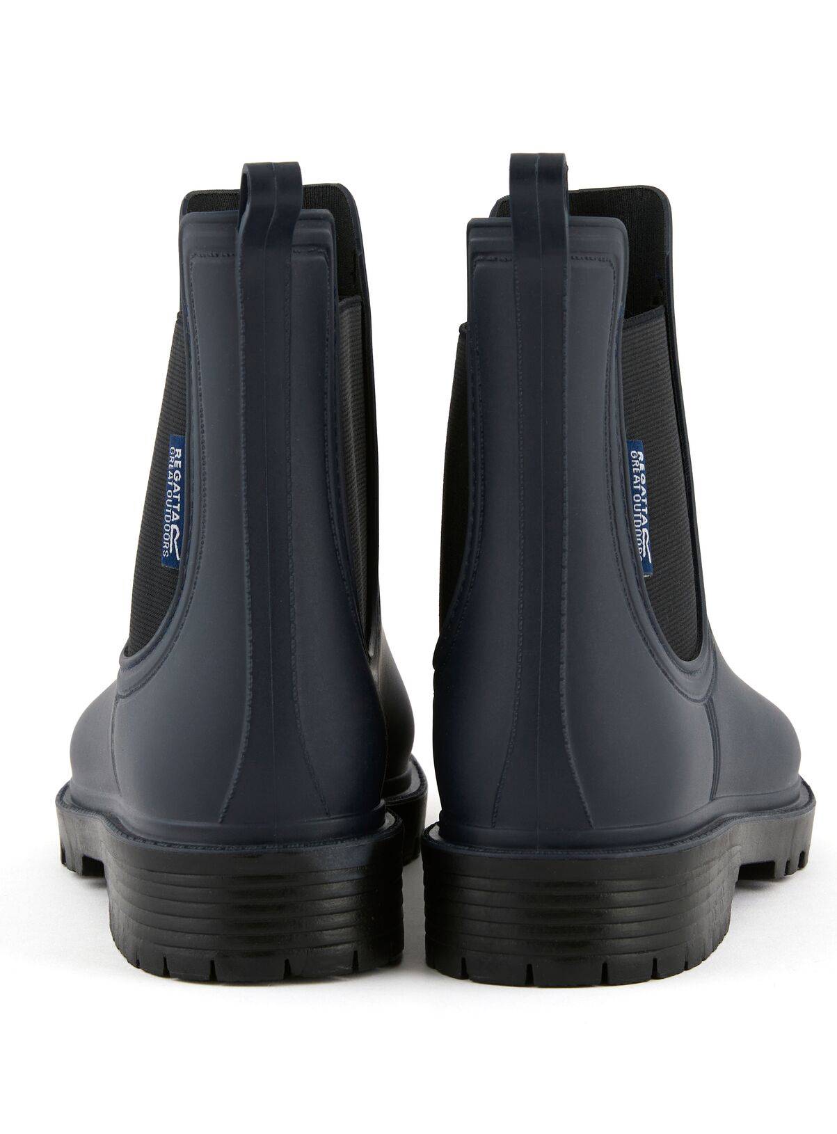 REGATTA Womens Harriett II Ankle Wellies Navy 4 - Image 4