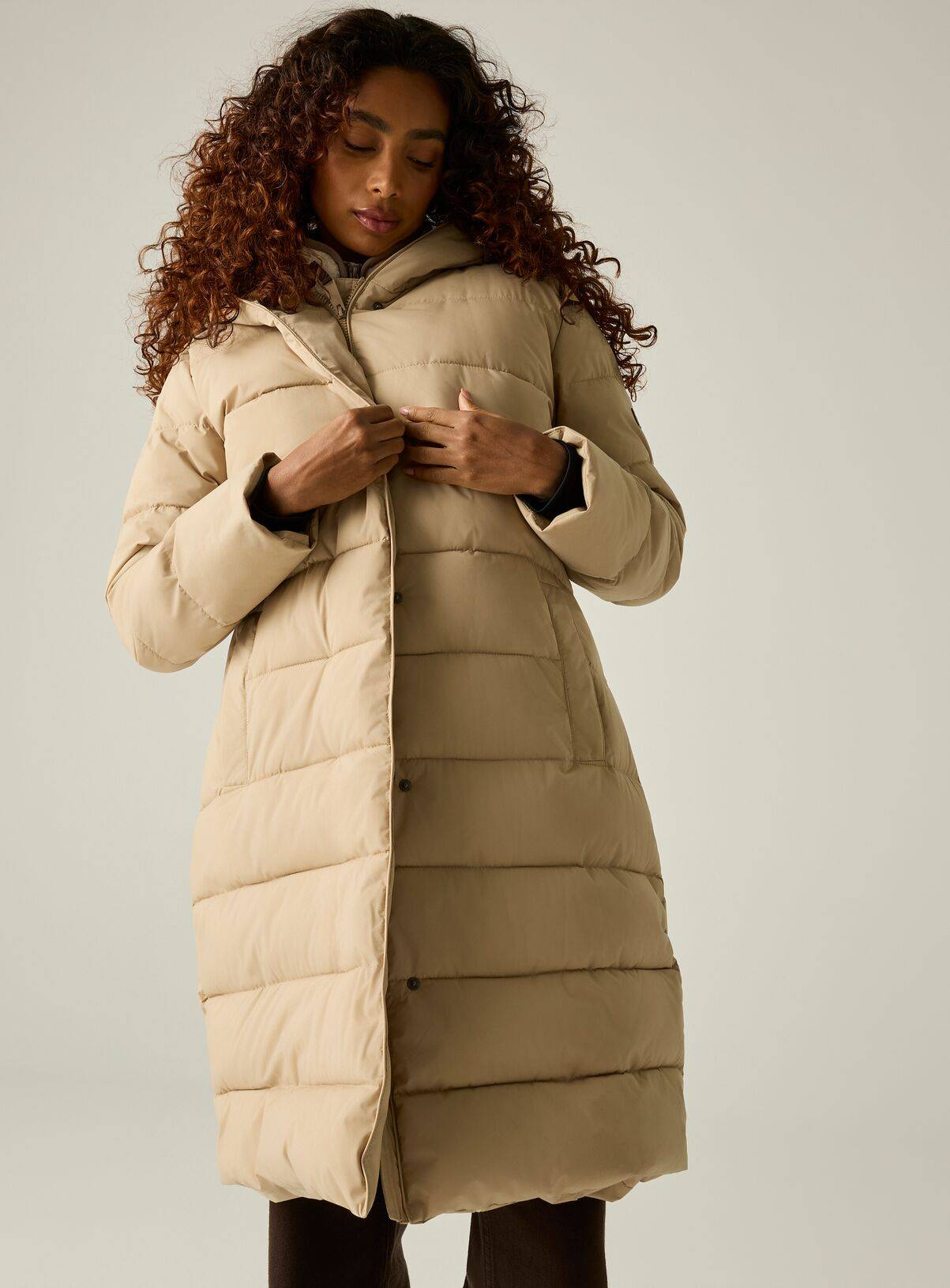REGATTA Nehiala Water Repellent Padded Jacket Beige 12 - Image 1