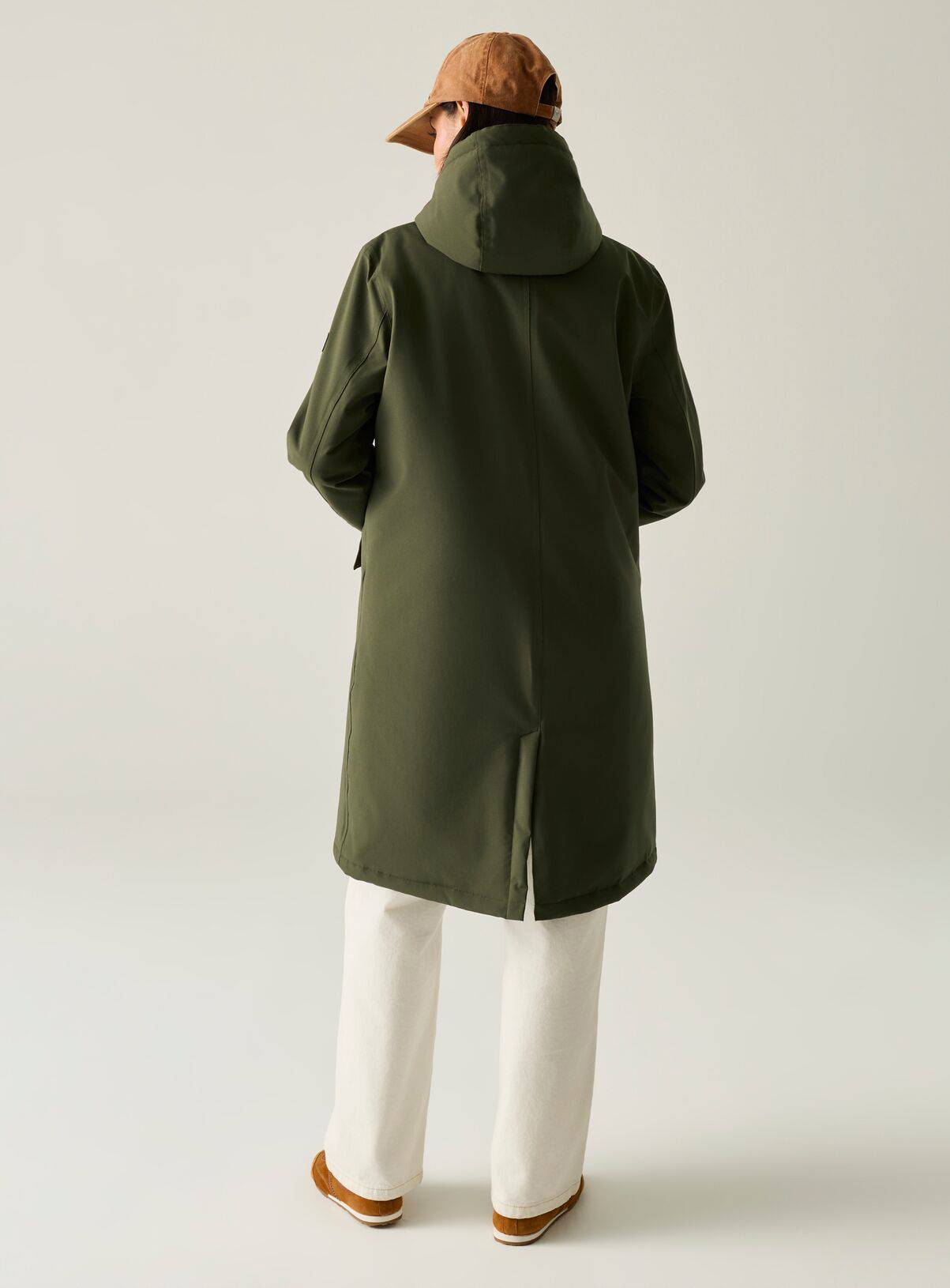 REGATTA Ramona Waterproof Jacket Khaki 14 - Image 3