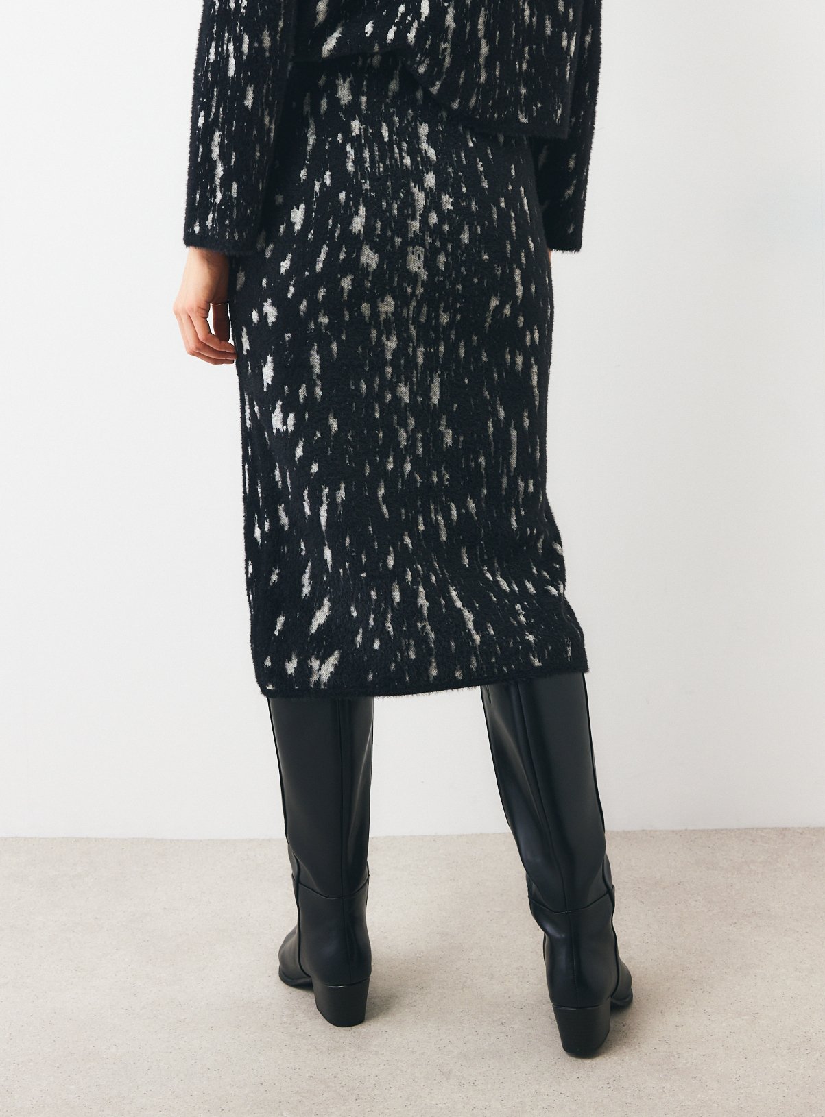 Animal Print Eyelash Skirt M - Image 3 thumbnail