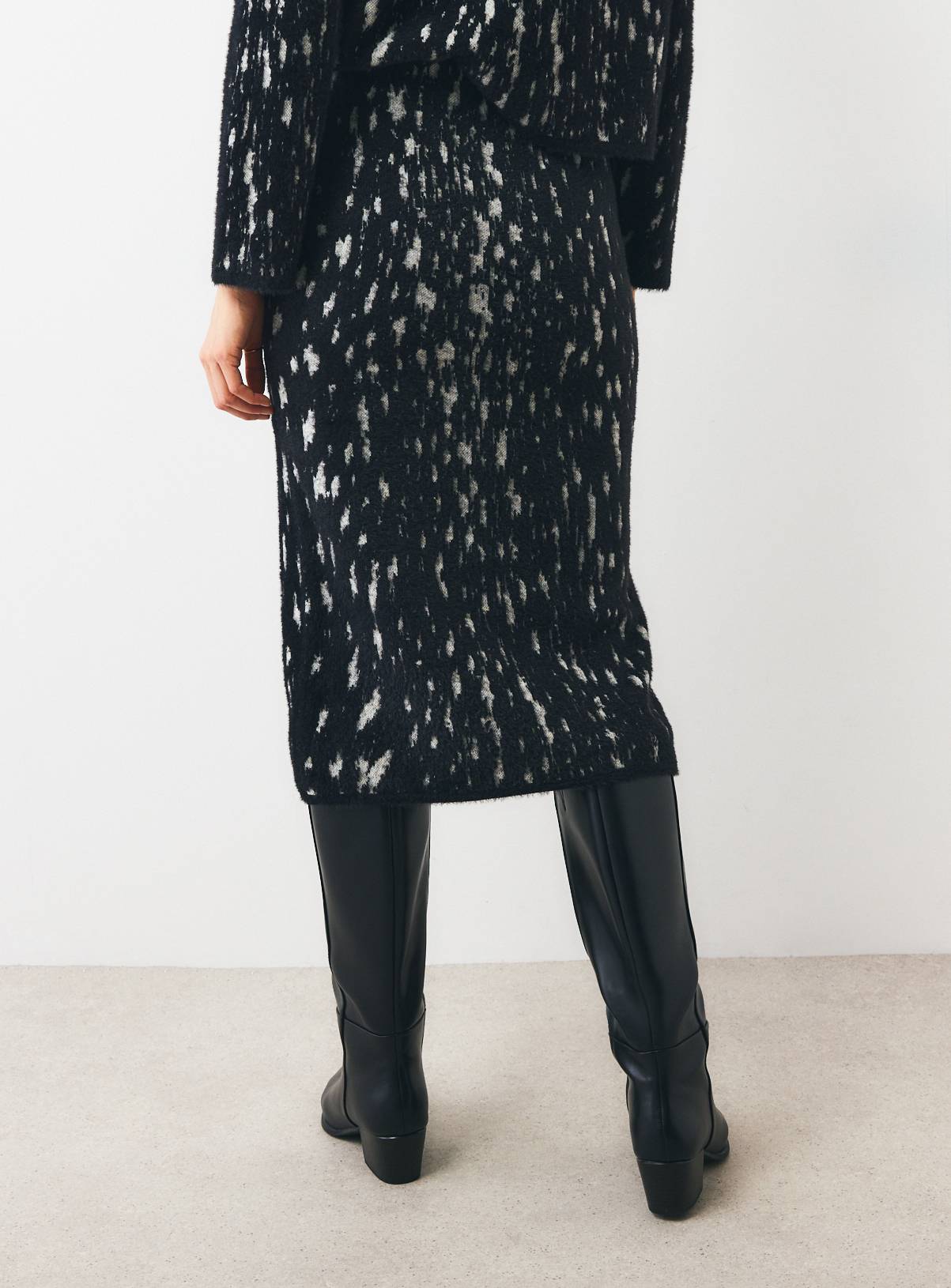 Animal Print Eyelash Skirt M - Image 3
