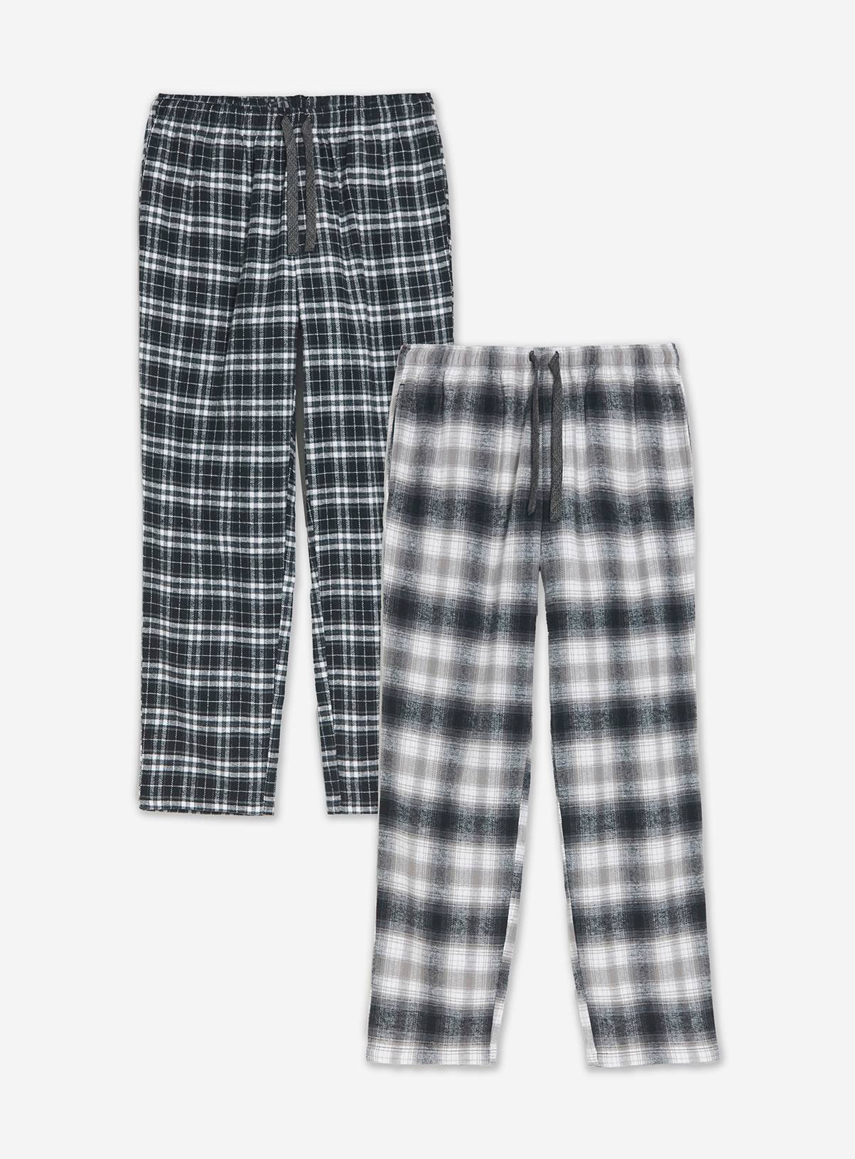 JACAMO 2 Pack Woven Check Flannel Bottoms 39/41 - Image 5