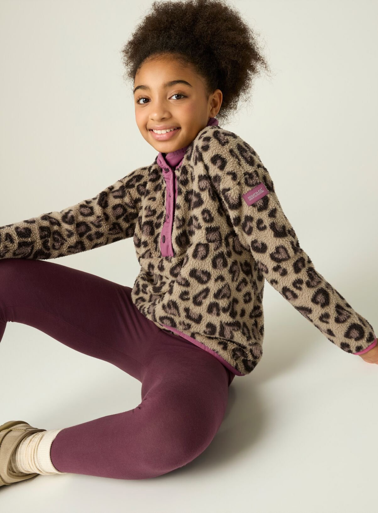 REGATTA Eva Fleece Leopard 15-16 years - Image 3 thumbnail