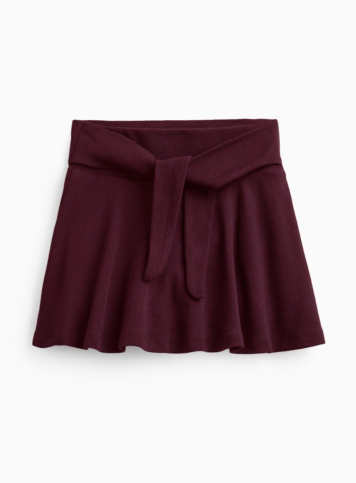 Burgundy Jersey Skirt 11 years - Image 1 thumbnail