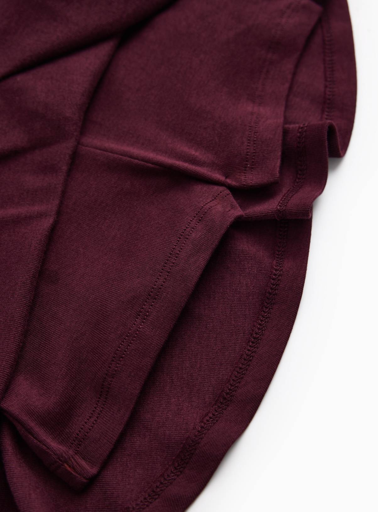 Burgundy Jersey Skirt 11 years - Image 2