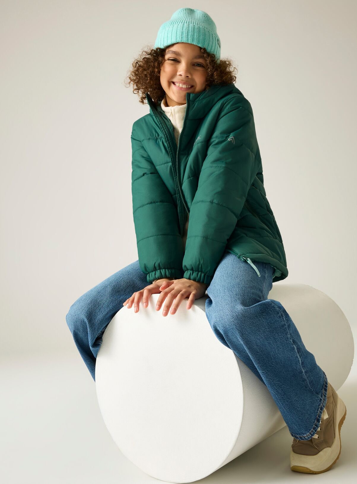 REGATTA Lofthouse Water Repellent Padded Jacket Green 11-12 years - Image 5 thumbnail