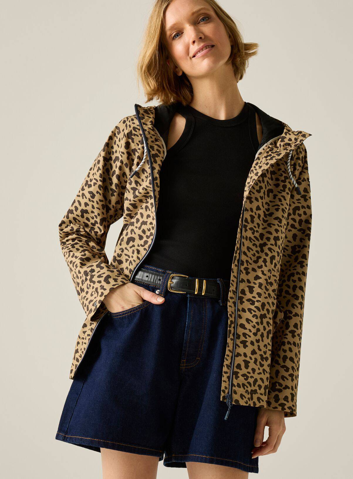 REGATTA Bayletta Waterproof Jacket Leopard 10 - Image 3