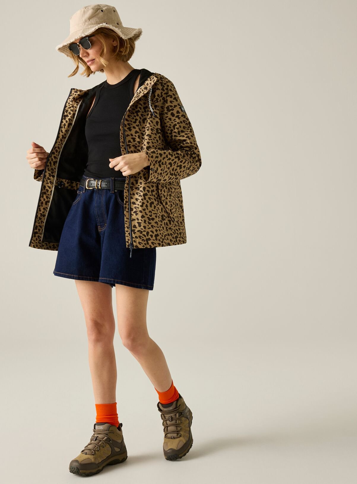 REGATTA Bayletta Waterproof Jacket Leopard 10 - Image 5 thumbnail