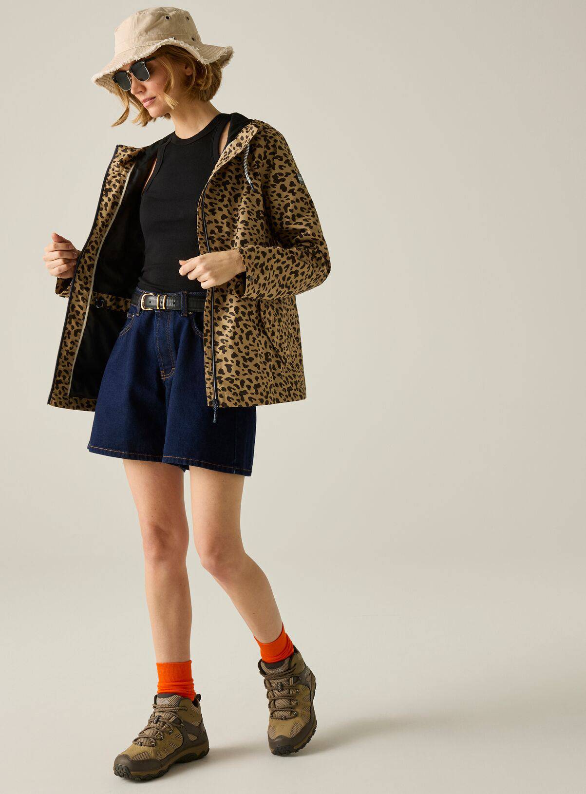 REGATTA Bayletta Waterproof Jacket Leopard 10 - Image 5