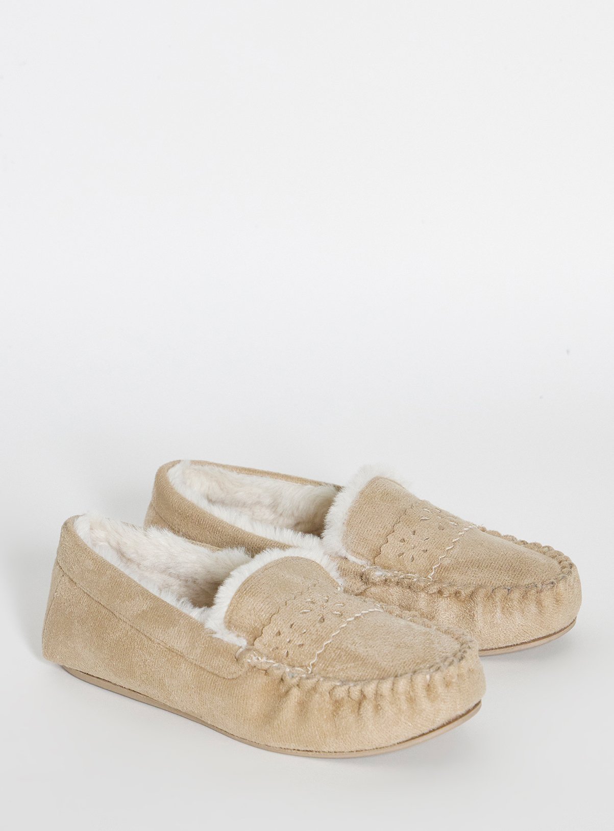JD WILLIAMS Cut Out Loafer Slipper Wide Fit 6 - Image 2 thumbnail