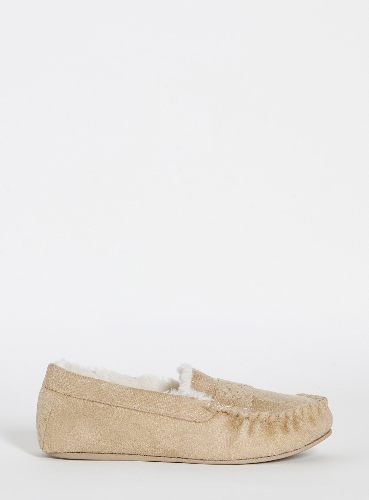 JD WILLIAMS Cut Out Loafer Slipper Wide Fit 6 - Image 4 thumbnail