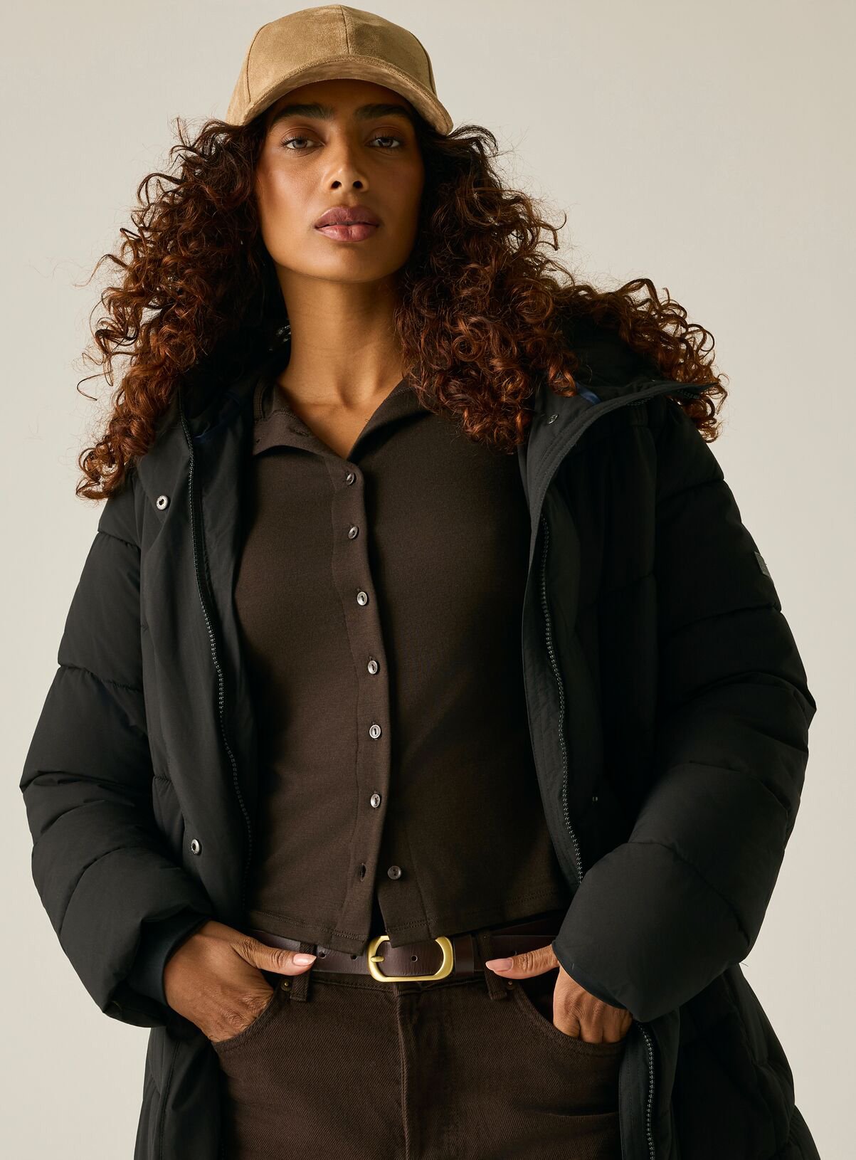 REGATTA Eloria Water Repellent Padded Jacket Black 10 - Image 2 thumbnail