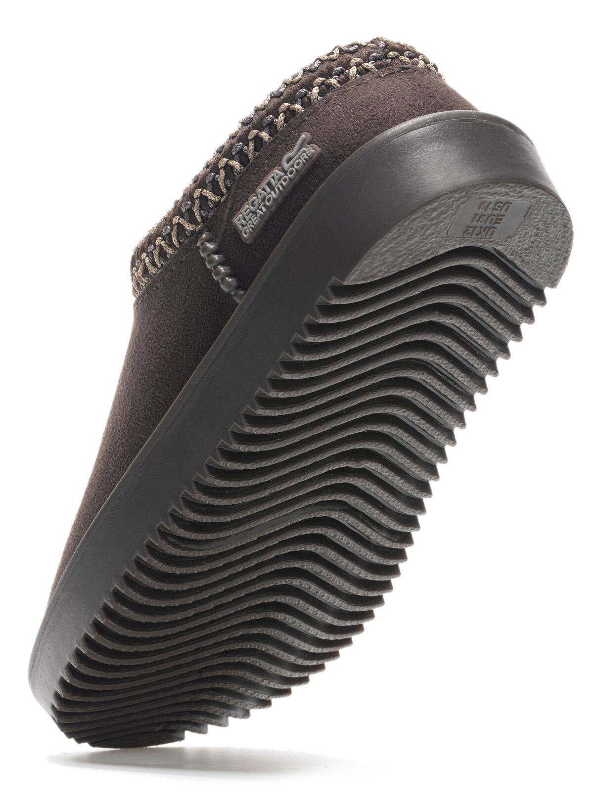 REGATTA Junior Risley Waterproof Mule Brown 8 Infant - Image 2