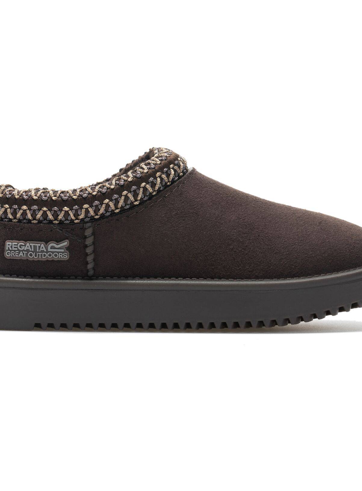 REGATTA Junior Risley Waterproof Mule Brown 8 Infant - Image 3