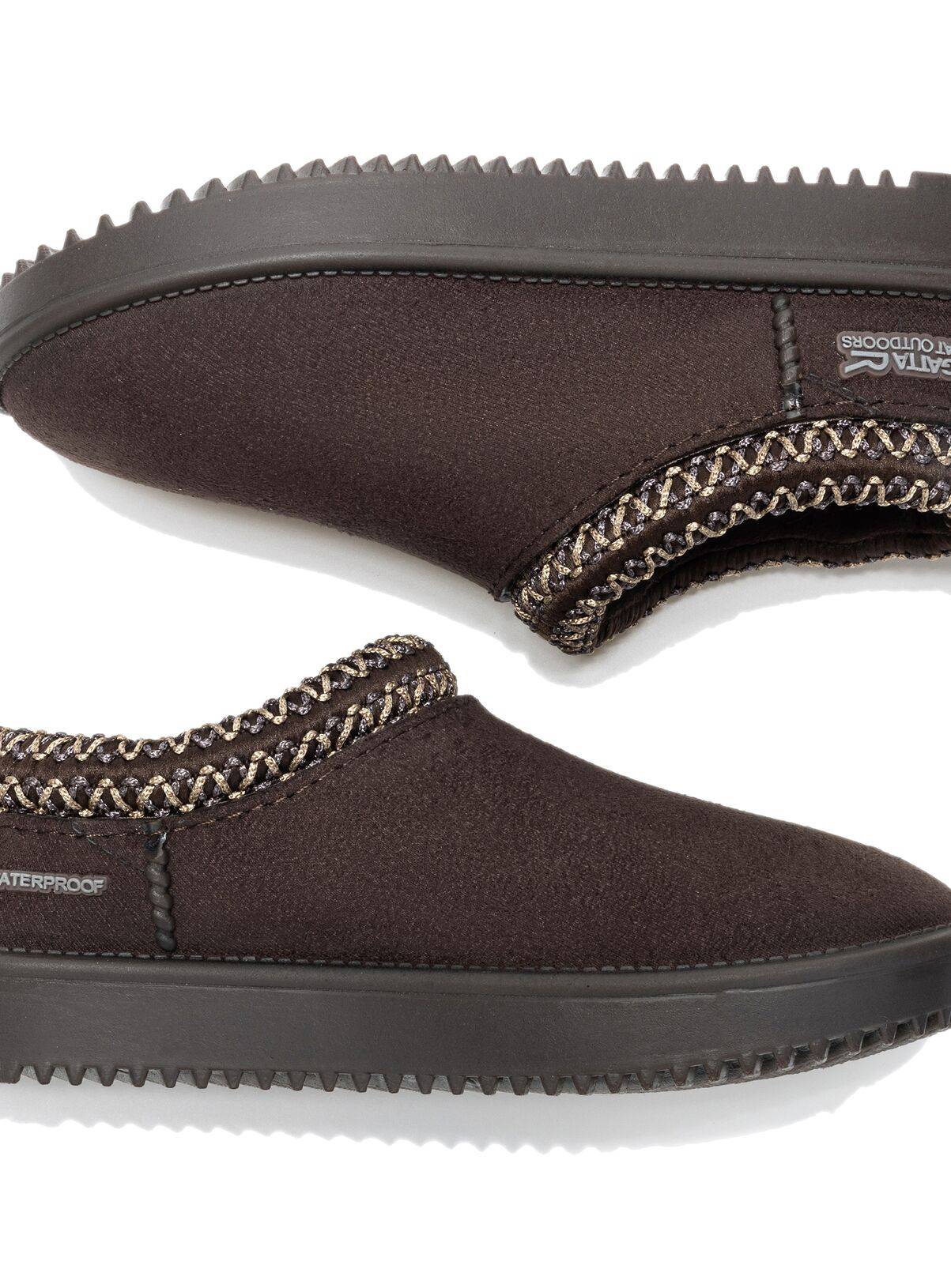REGATTA Junior Risley Waterproof Mule Brown 8 Infant - Image 4