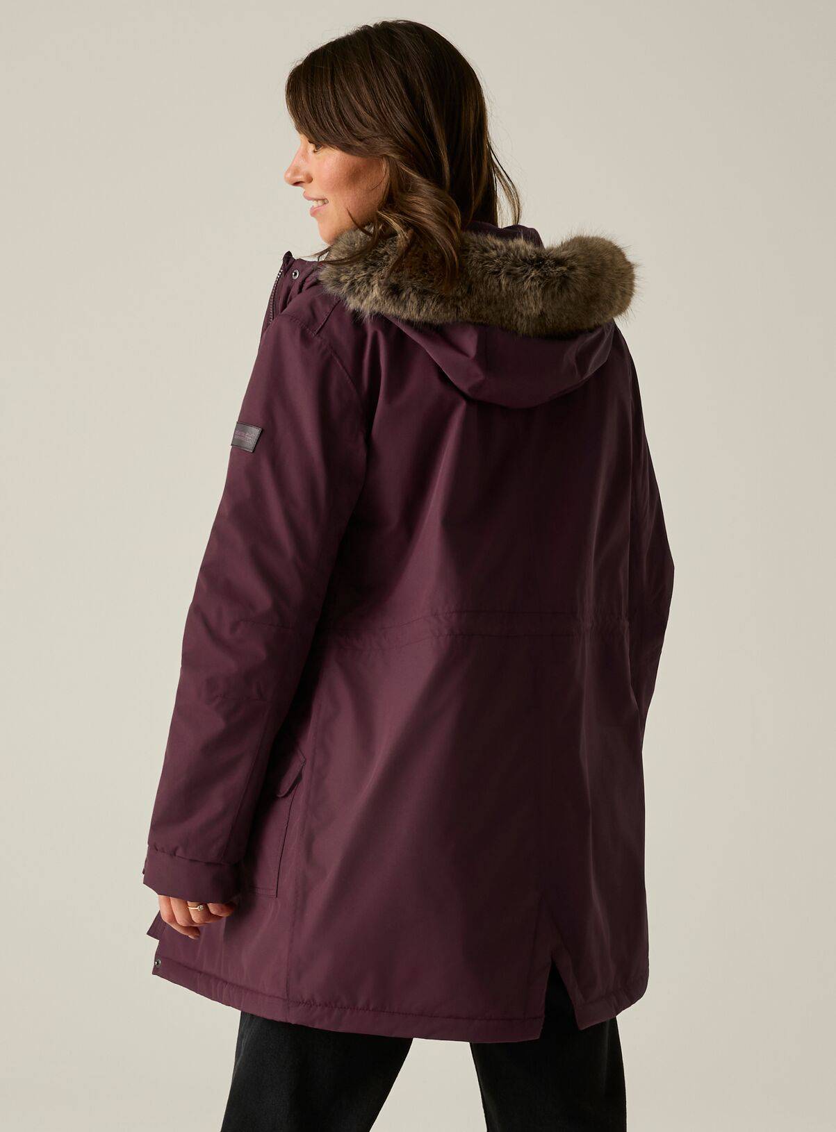REGATTA Sophia Waterproof Jacket Purple 16 - Image 2