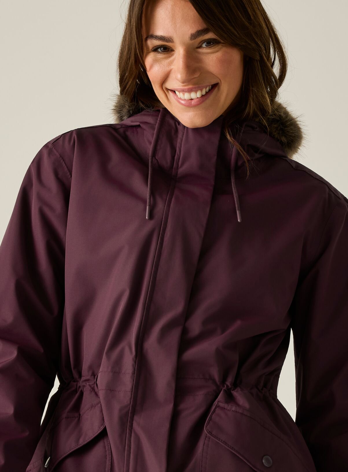 REGATTA Sophia Waterproof Jacket Purple 16 - Image 6 thumbnail