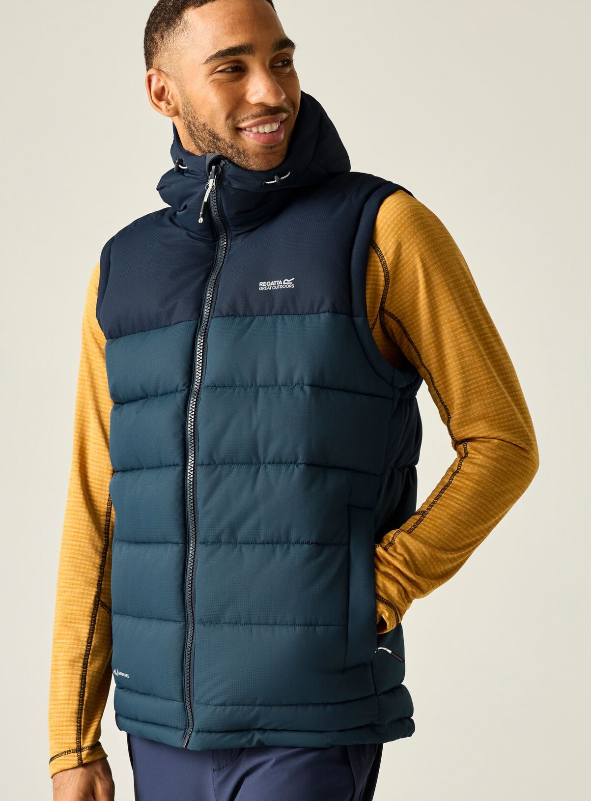 REGATTA Aldthorn Water Repellent Body Warmer Blue M - Image 4 thumbnail